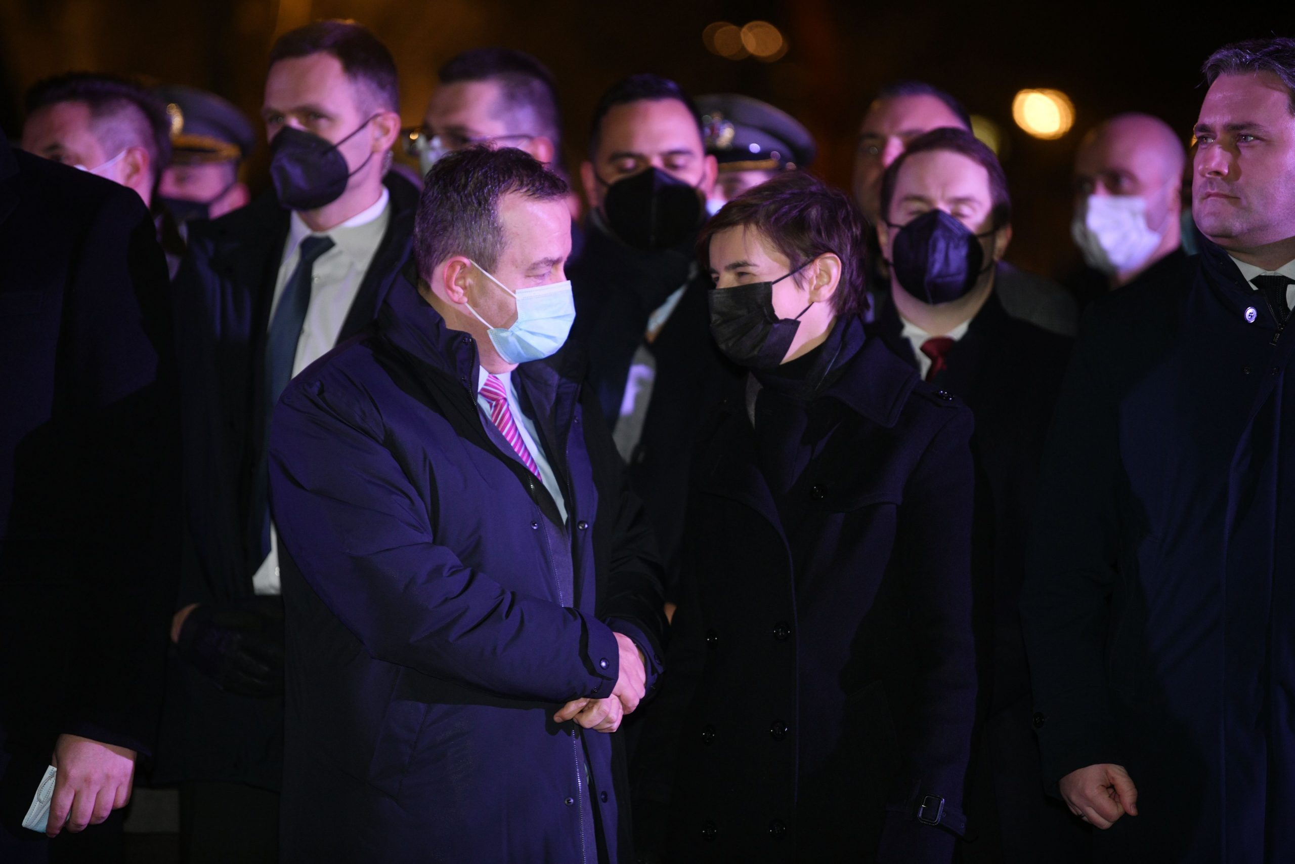Beograd 27. januar 2021. Svecano otvaranje spomenika Stefanu Nemanji na Savskom trgu Foto:Filip Krainčanić/Nova.rs