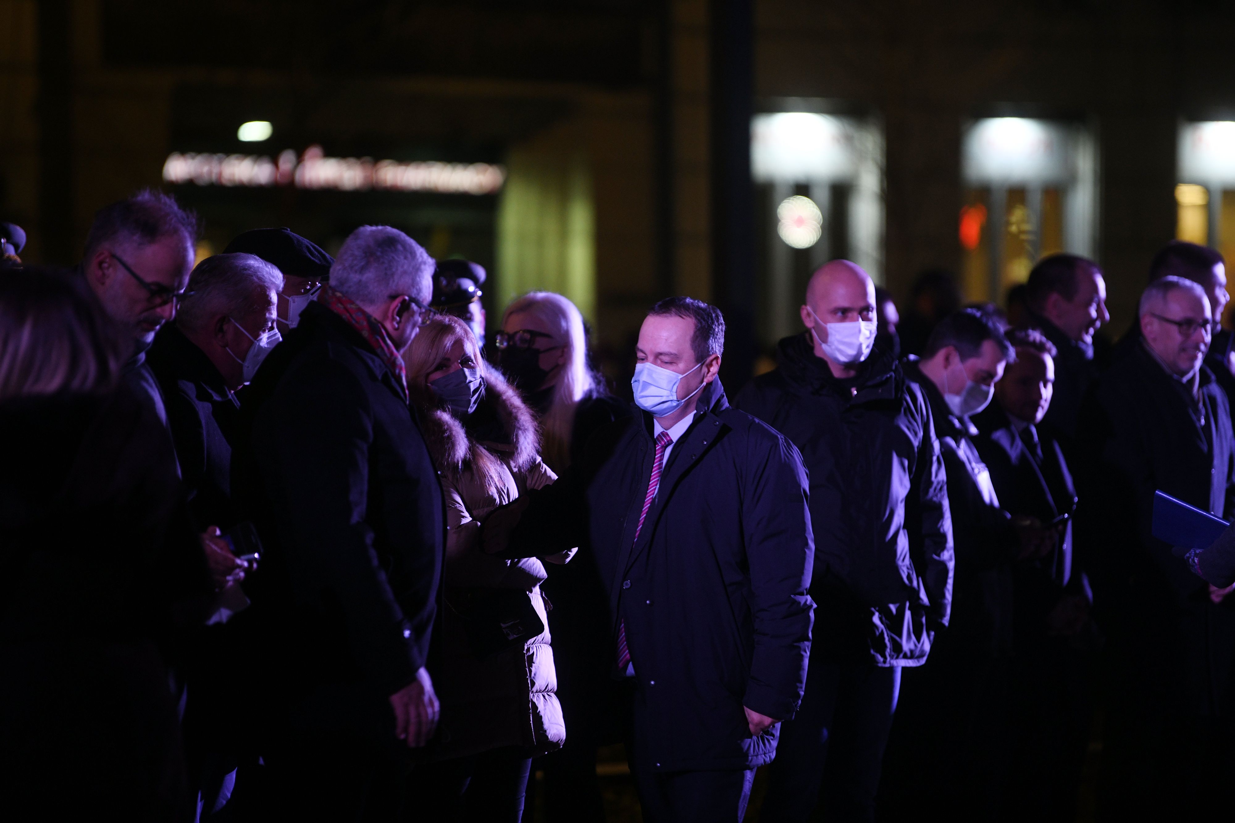 Beograd 27. januar 2021. Svecano otvaranje spomenika Stefanu Nemanji na Savskom trgu Foto:Filip Krainčanić/Nova.rs