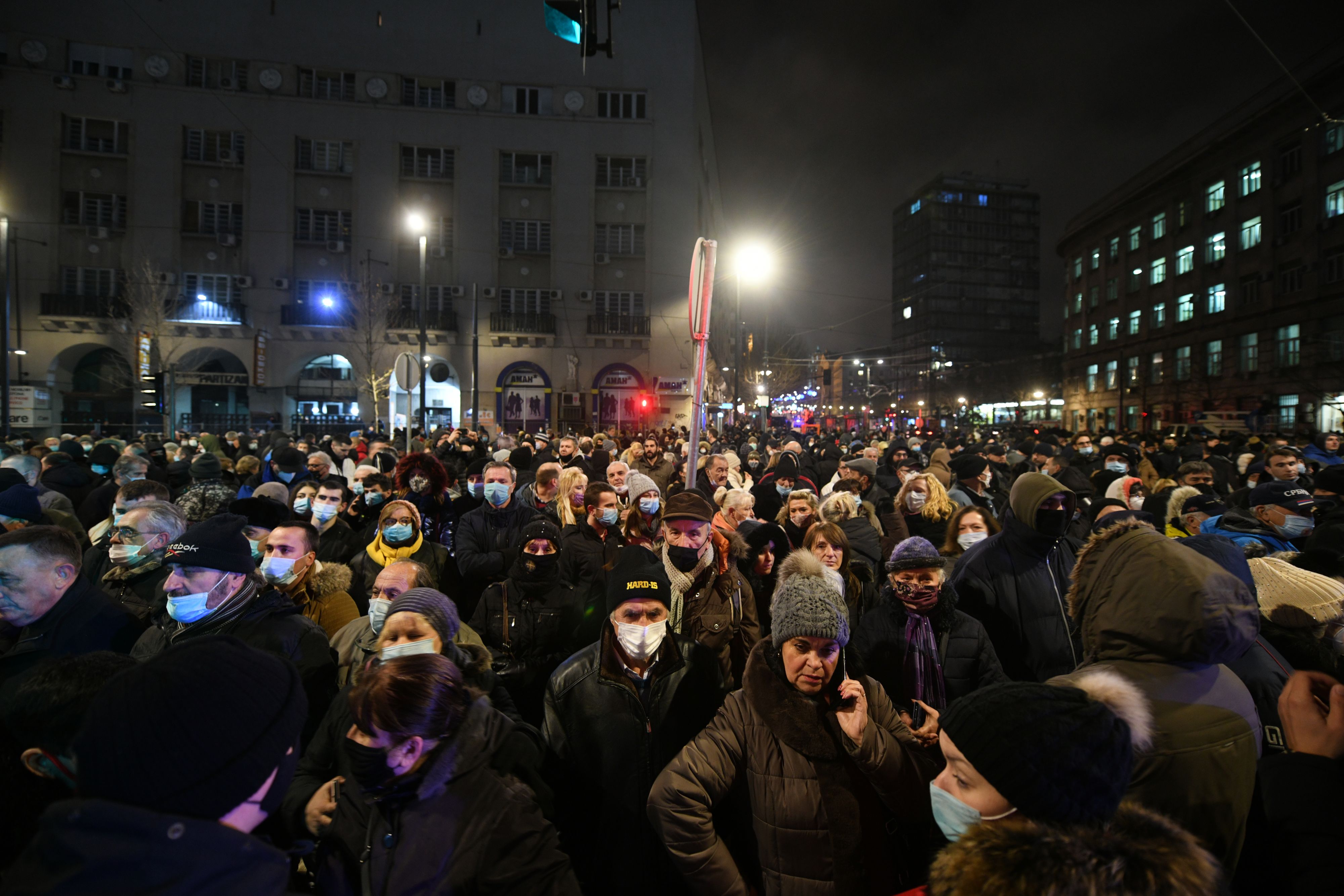 Beograd 27. januar 2021. Svecano otvaranje spomenika Stefanu Nemanji na Savskom trgu Foto:Filip Krainčanić/Nova.rs