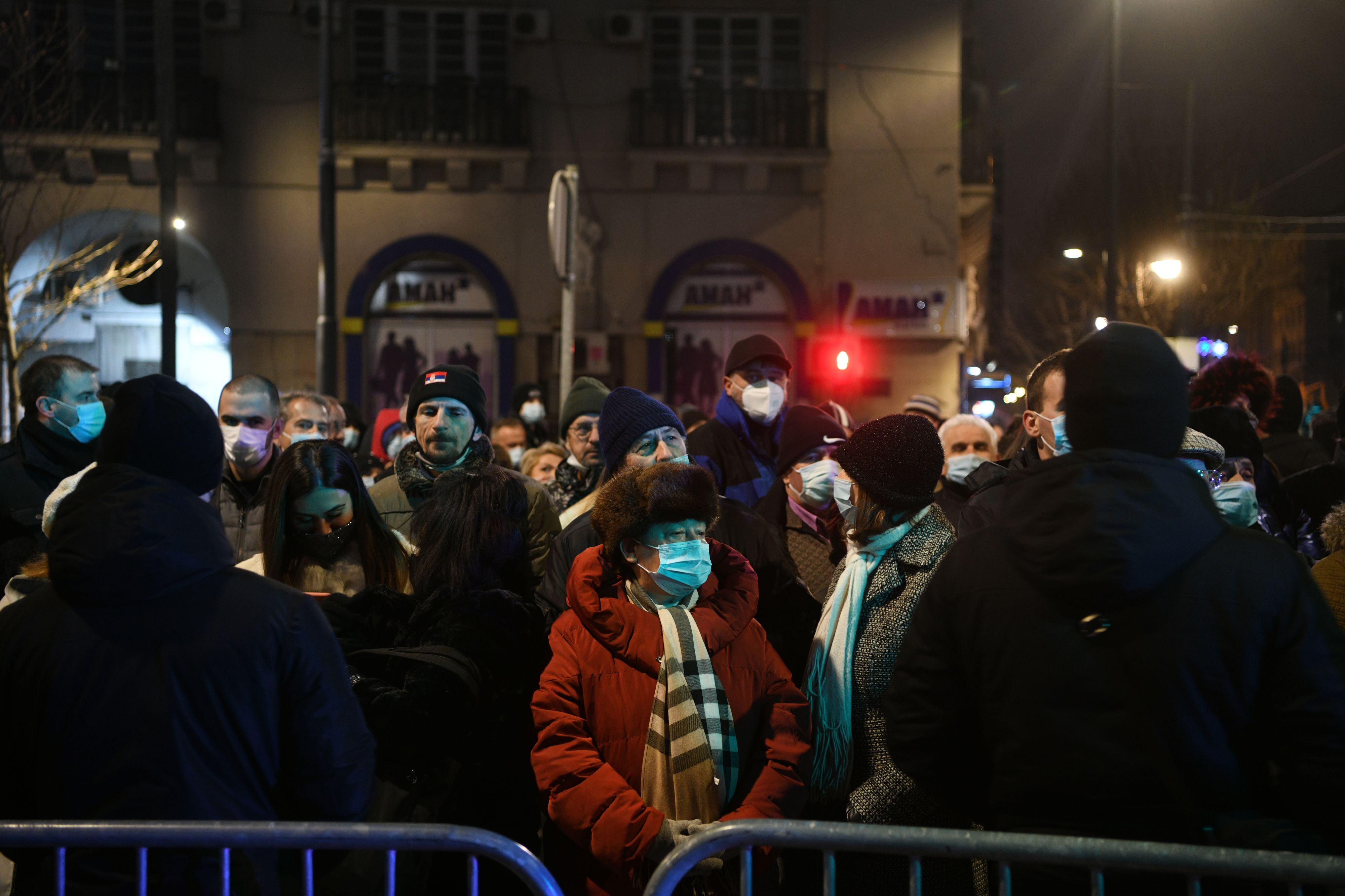Beograd 27. januar 2021. Svecano otvaranje spomenika Stefanu Nemanji na Savskom trgu Foto:Filip Krainčanić/Nova.rs