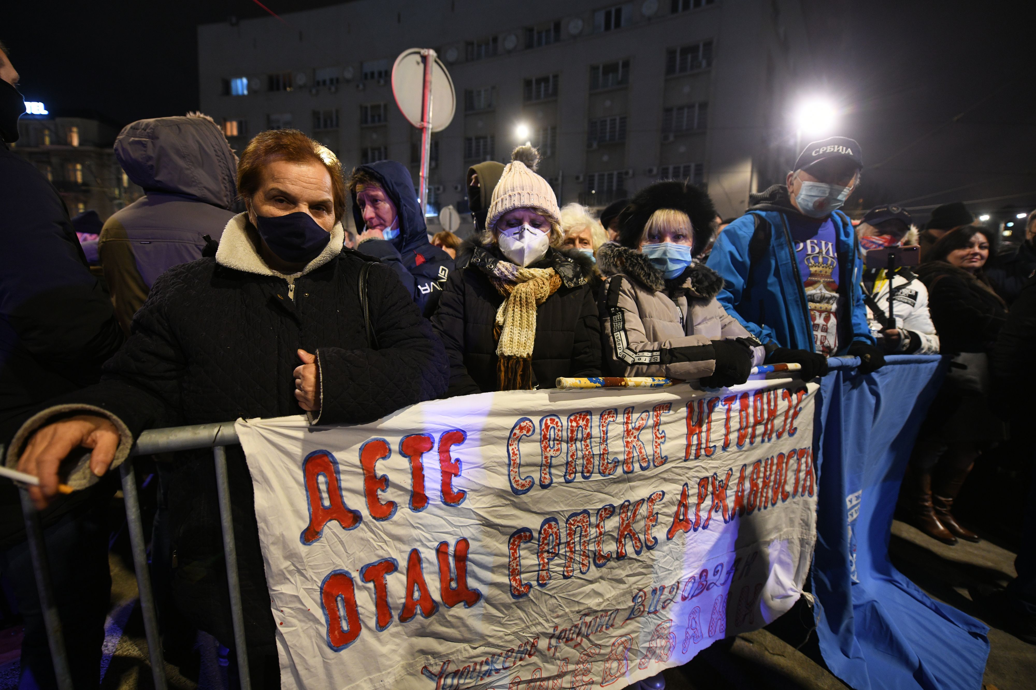 Beograd 27. januar 2021. Svecano otvaranje spomenika Stefanu Nemanji na Savskom trgu Foto:Filip Krainčanić/Nova.rs
