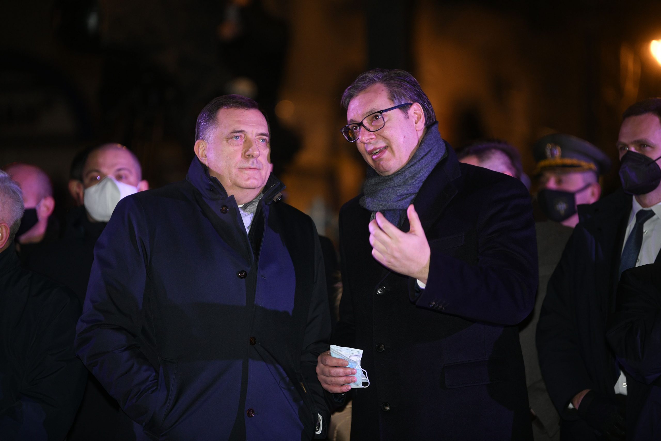 Beograd 27. januar 2021. Svecano otvaranje spomenika Stefanu Nemanji na Savskom trgu Foto:Filip Krainčanić/Nova.rs