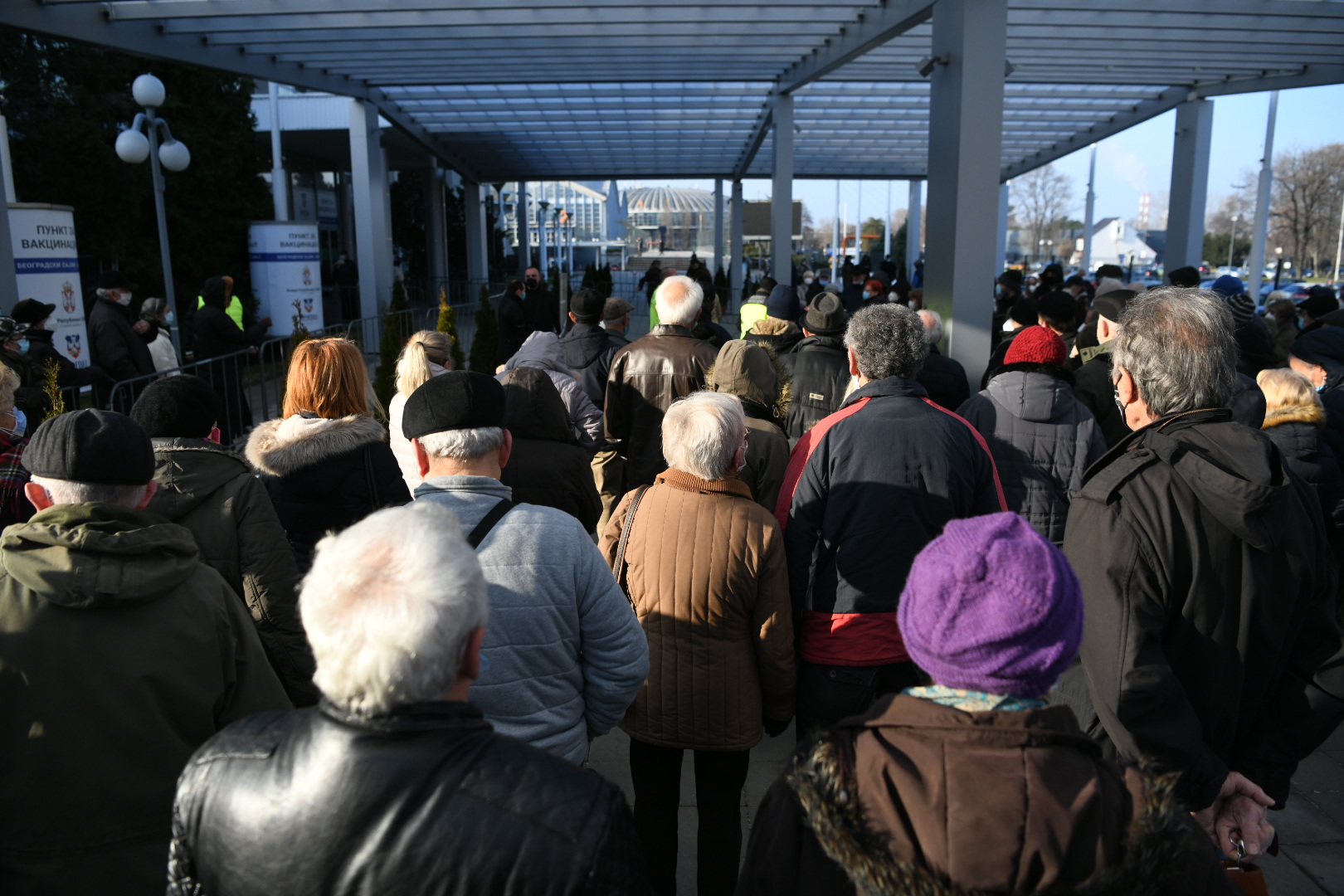 Beograd 26.01.2021. Vakcinacija, vakcina, ilustracija, Beogradski Sajam, koronavirus, kovid 19 Foto: Vesna Lalić/Nova.rs