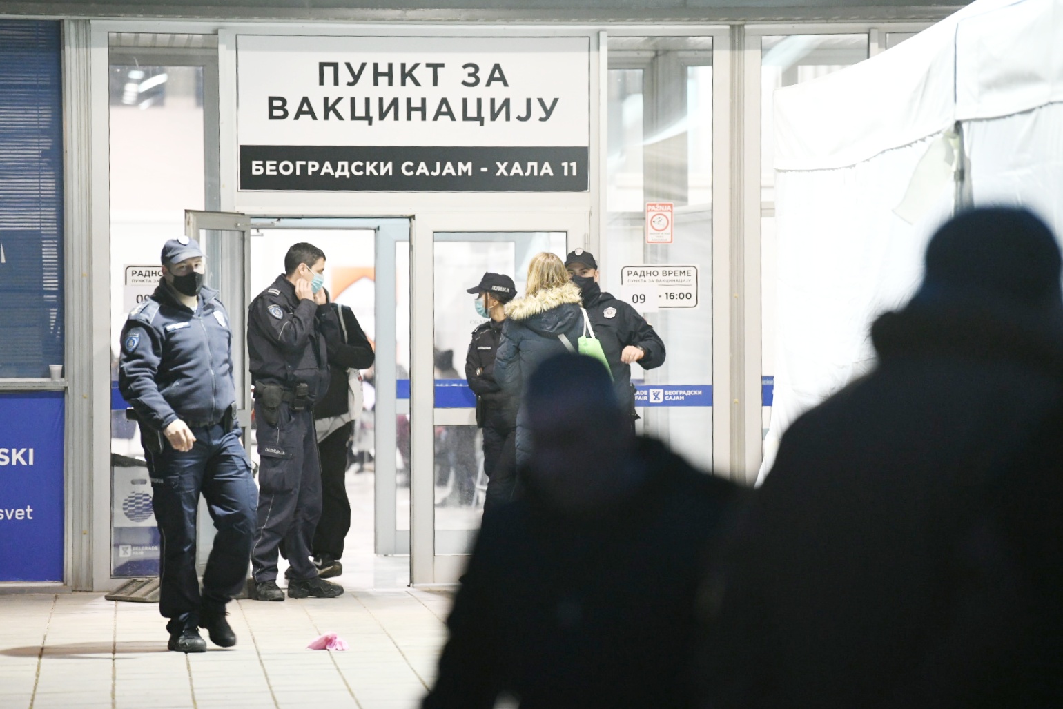 Beograd 25. januar 2021. Vakcinacija na beogradskom sajmu Foto:Vesna Lalić/Nova.rs