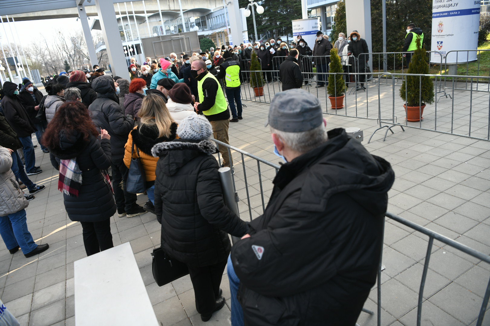 Beograd 26.01.2021. Vakcinacija, vakcina, ilustracija, Beogradski Sajam, koronavirus, kovid 19 Foto: Vesna Lalić/Nova.rs