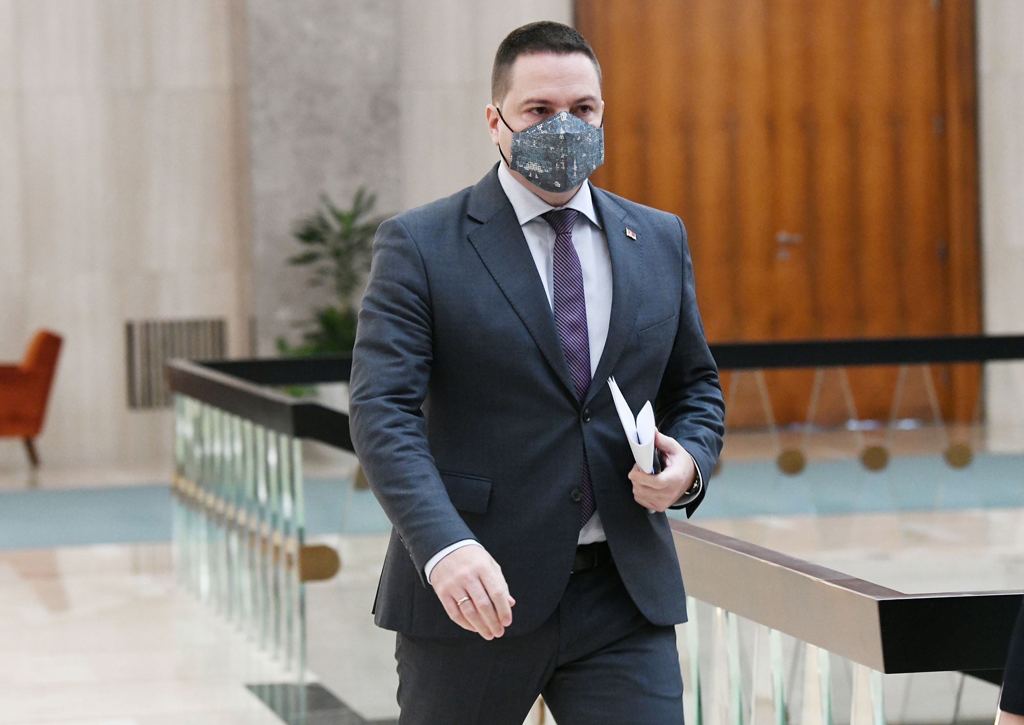 BEOGRAD 12.11.2020 Branko Ružić, Krizni štab foto:Vesna Lalić/Nova.rs