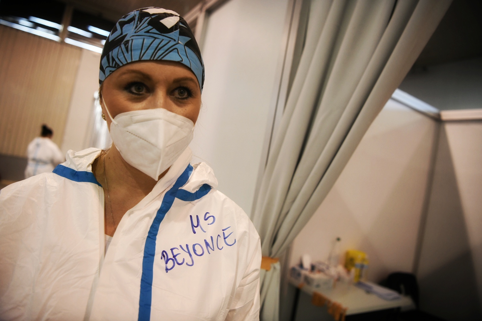 za bozicu 21.01.2021. Sajam, vakcina, vakcinacija, kineska sinopharm vakcina, medicinske sestre Foto: Vesna Lalić/Nova.rs