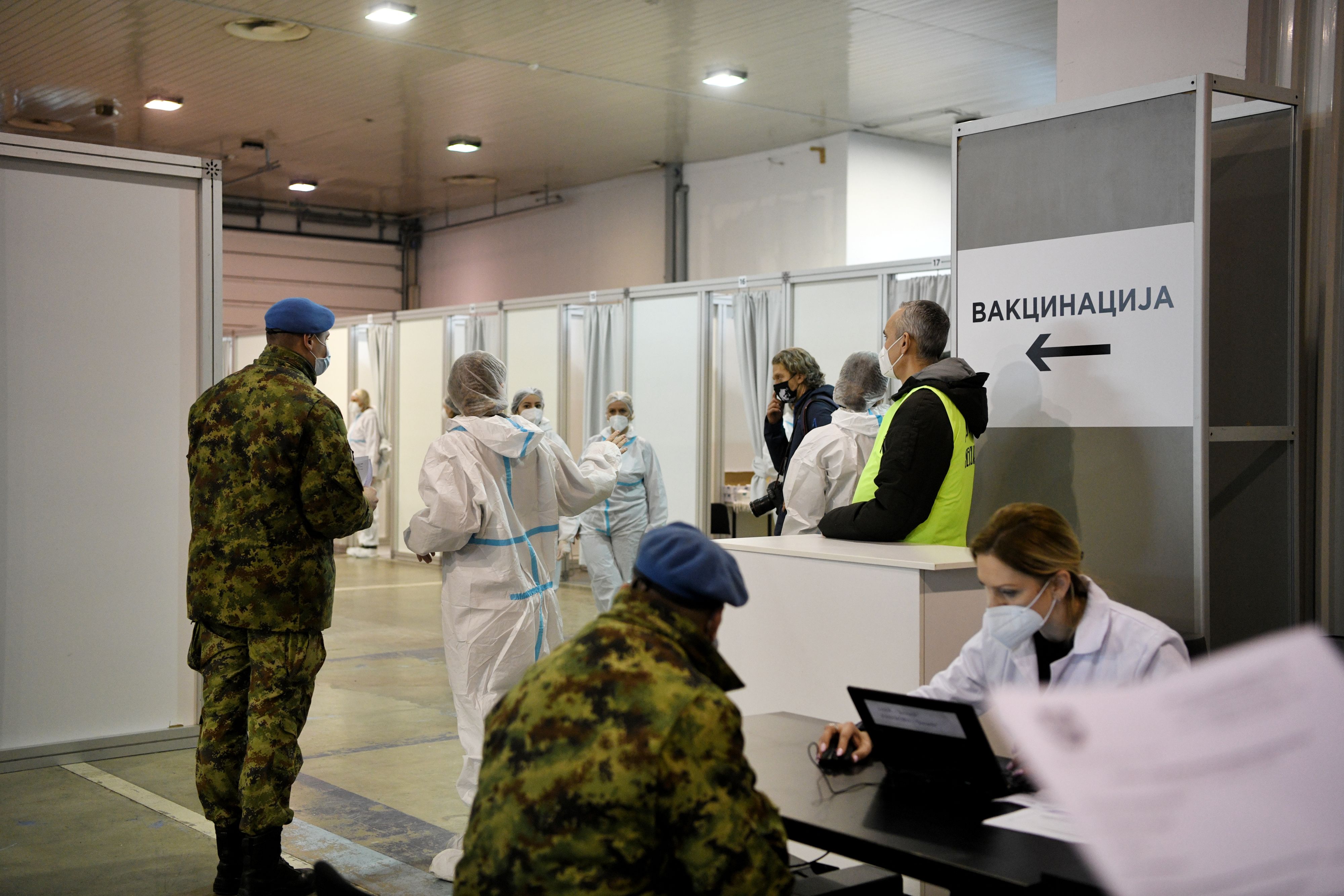 Beograd, 19.01.2021. Sajam, Vakcinacija, kineska vakcina masovno vakcinisanje, Foto: Filip Krainčanić/Nova.rs