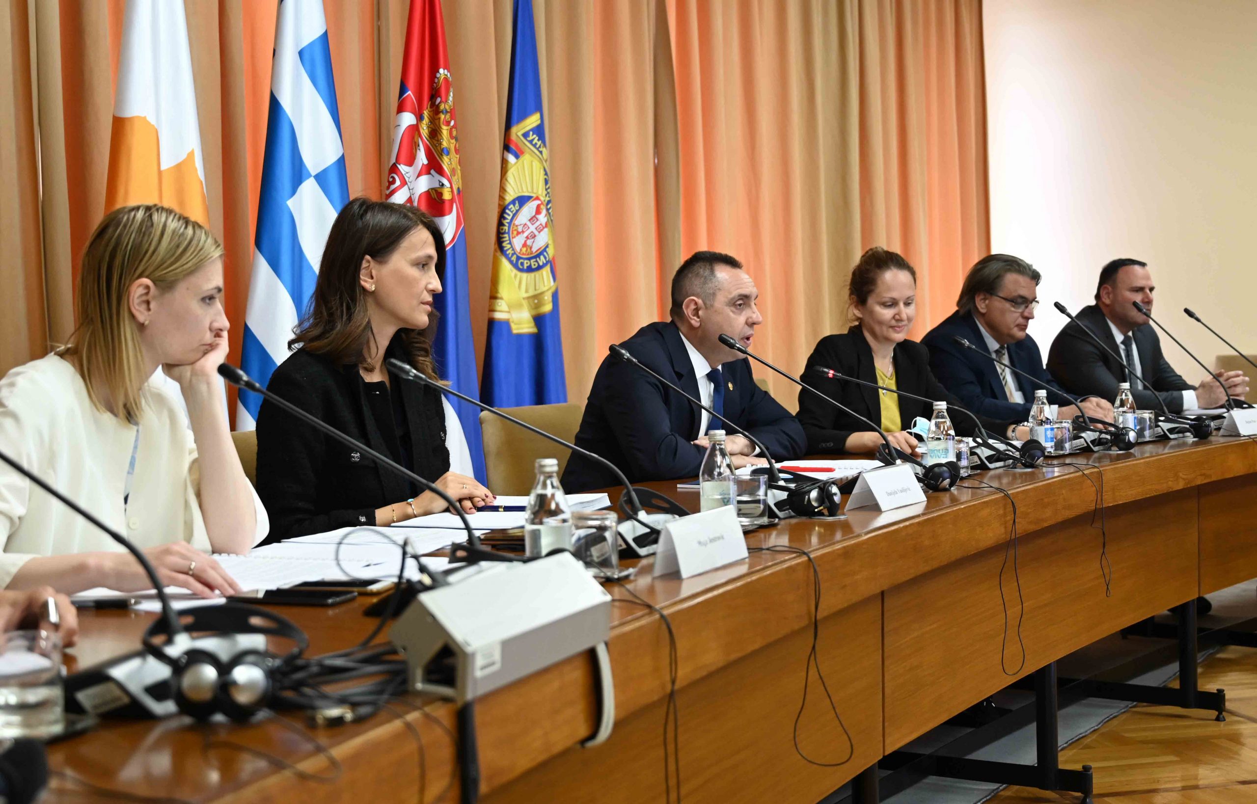 MUP-SAOPSTENJE-MINISTAR VULIN-TRILATERALA-GRCKA-KIPAR