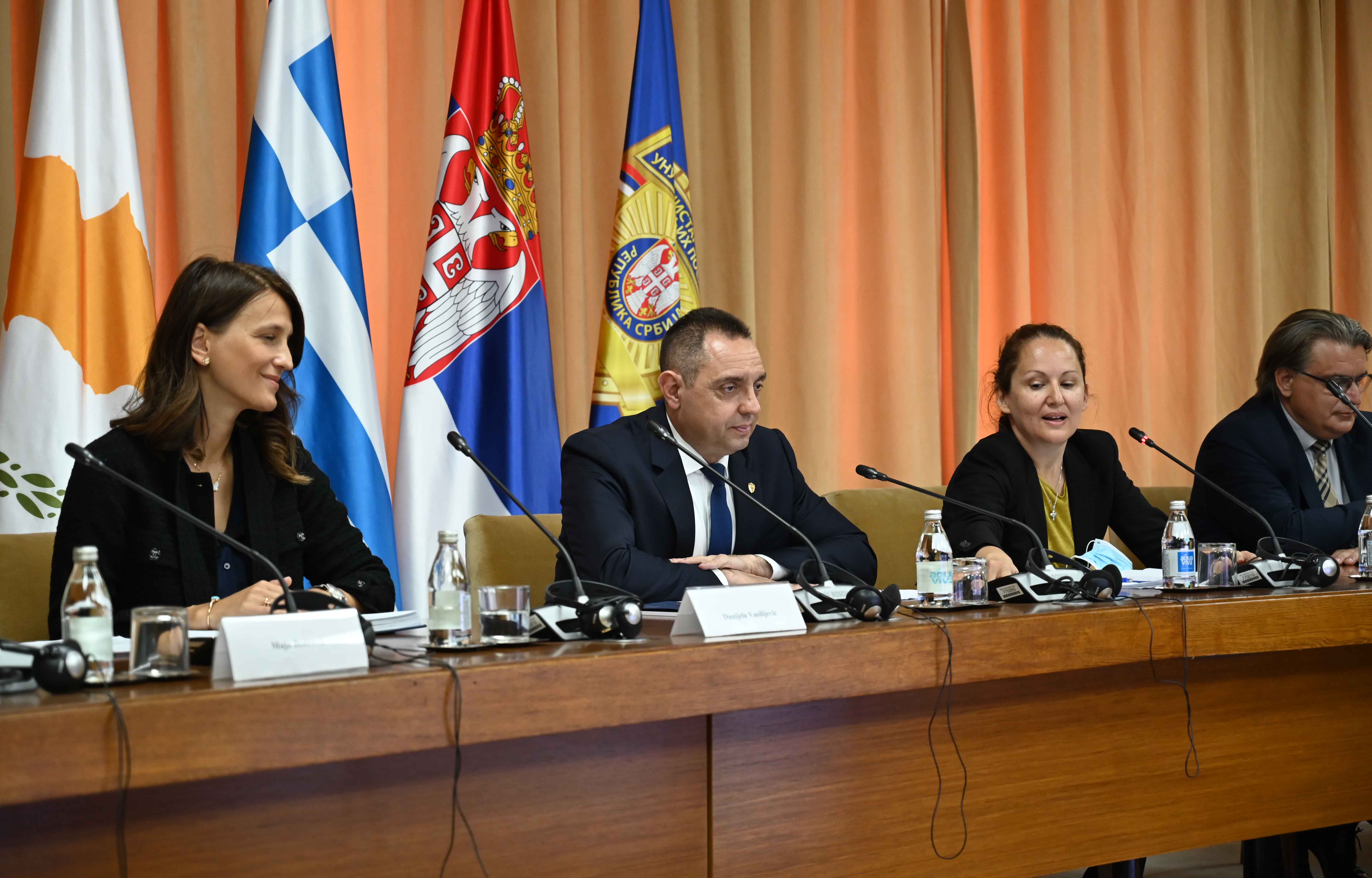 MUP-SAOPSTENJE-MINISTAR VULIN-TRILATERALA-GRCKA-KIPAR