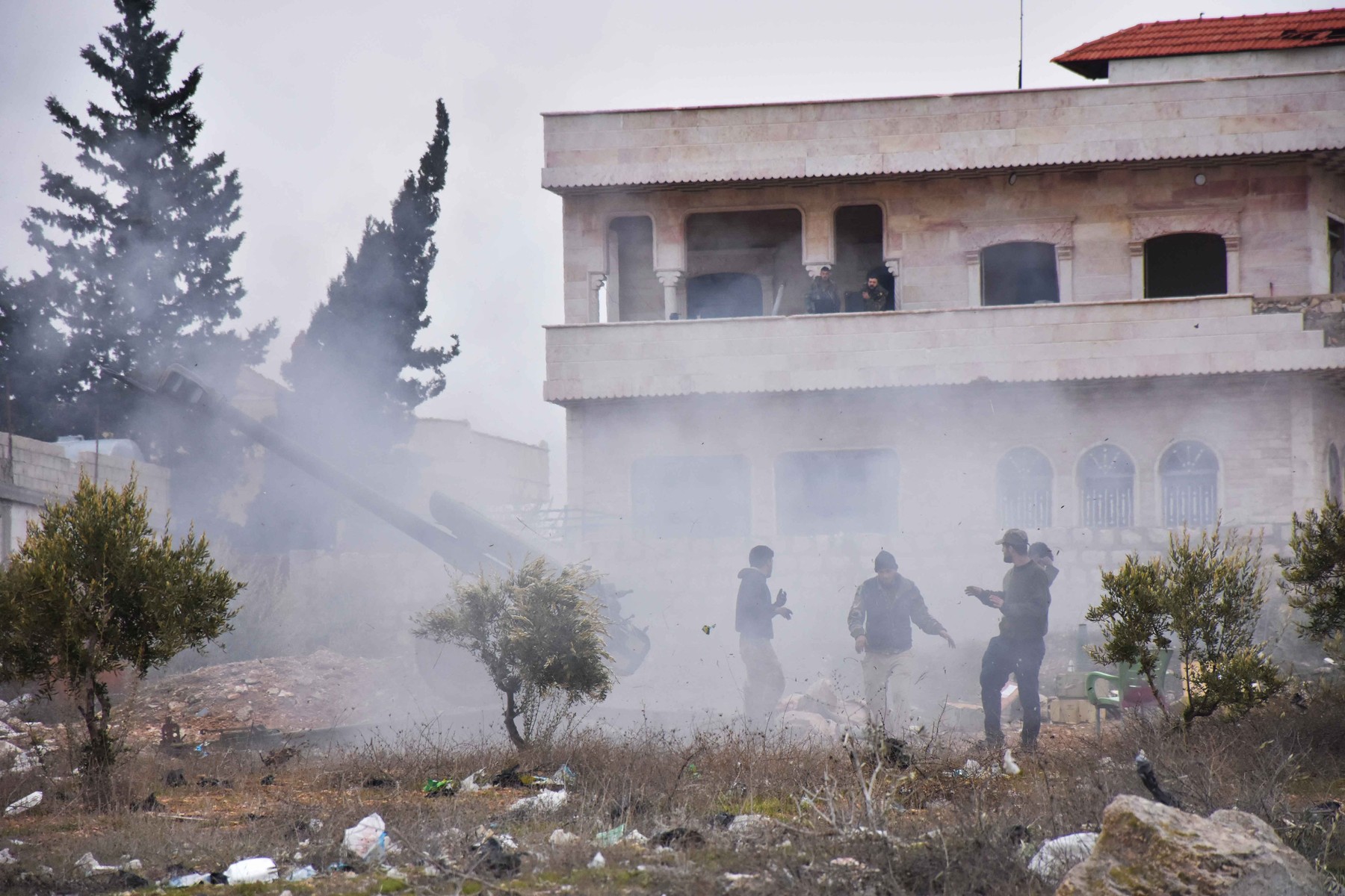 SYRIA-IDLIB-MAARAT AL-NUMAN-MILITARY OPERATION