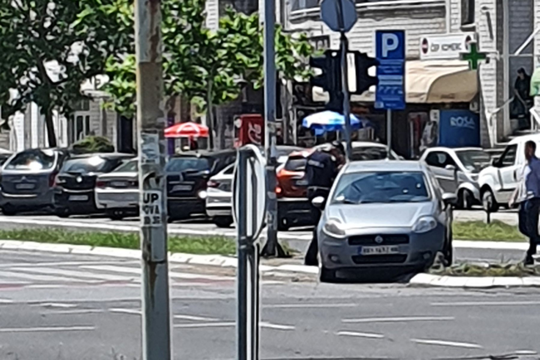 Saobracajna nesreca novi beograd foto poslao Milan Vukelic