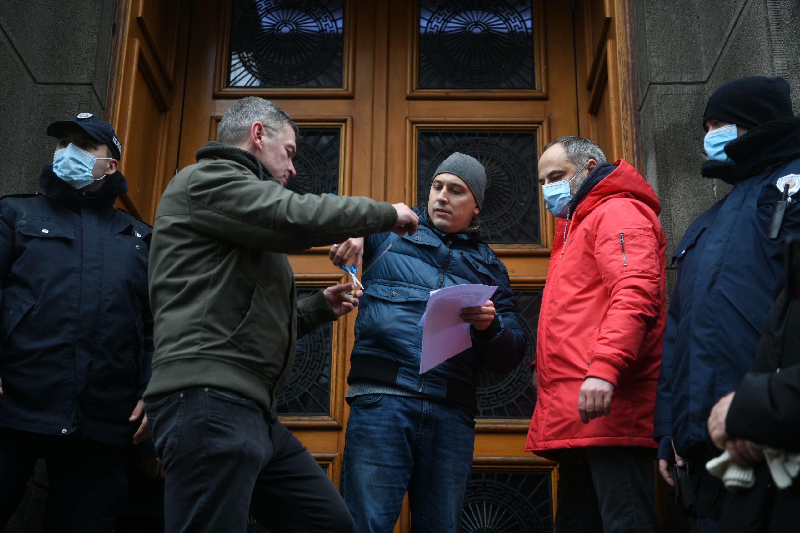 Beograd 10.01.2021. Protest inicijativa za čistiji vazduh,