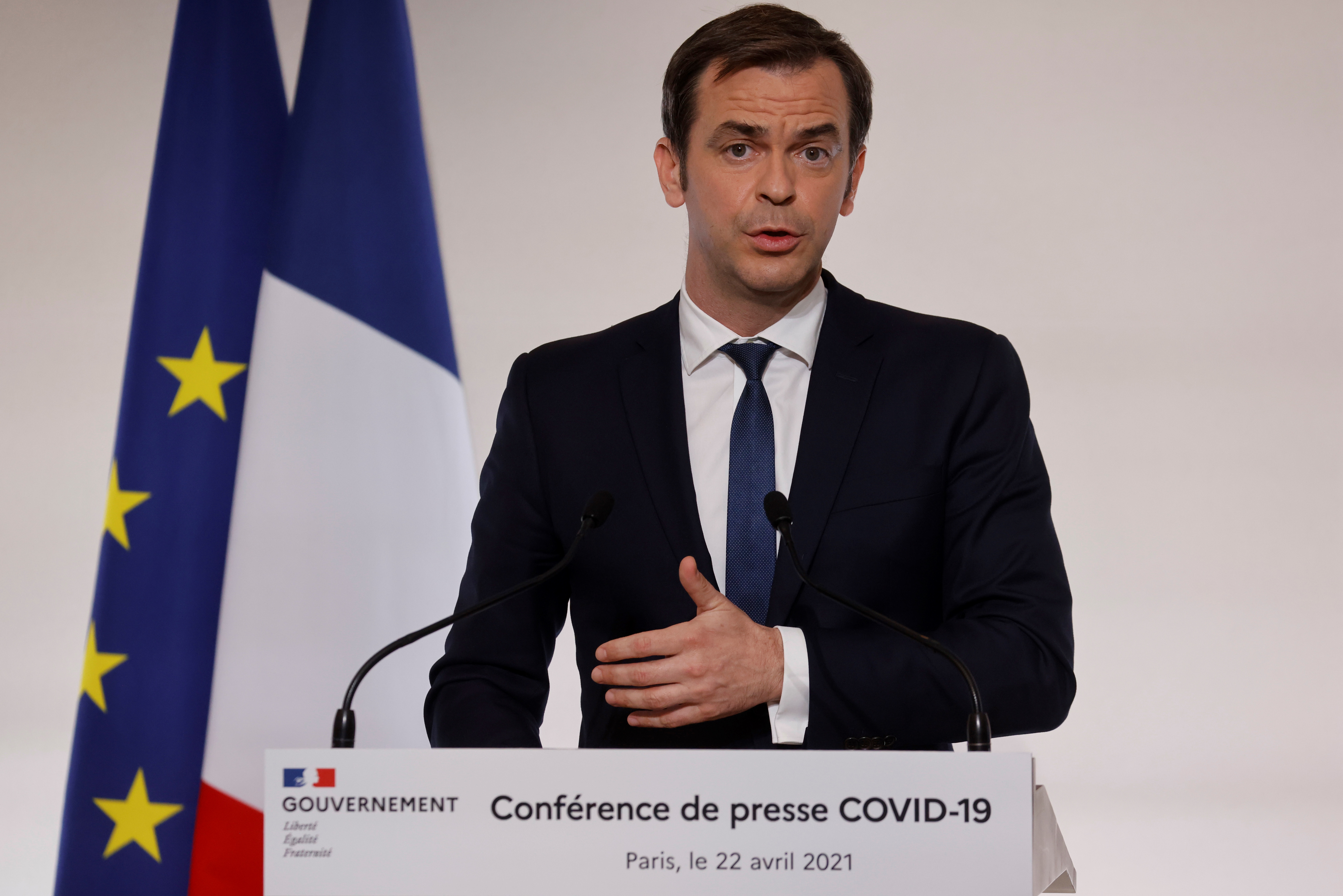 French Prime Minister Jean Castex press conference on Covid-19