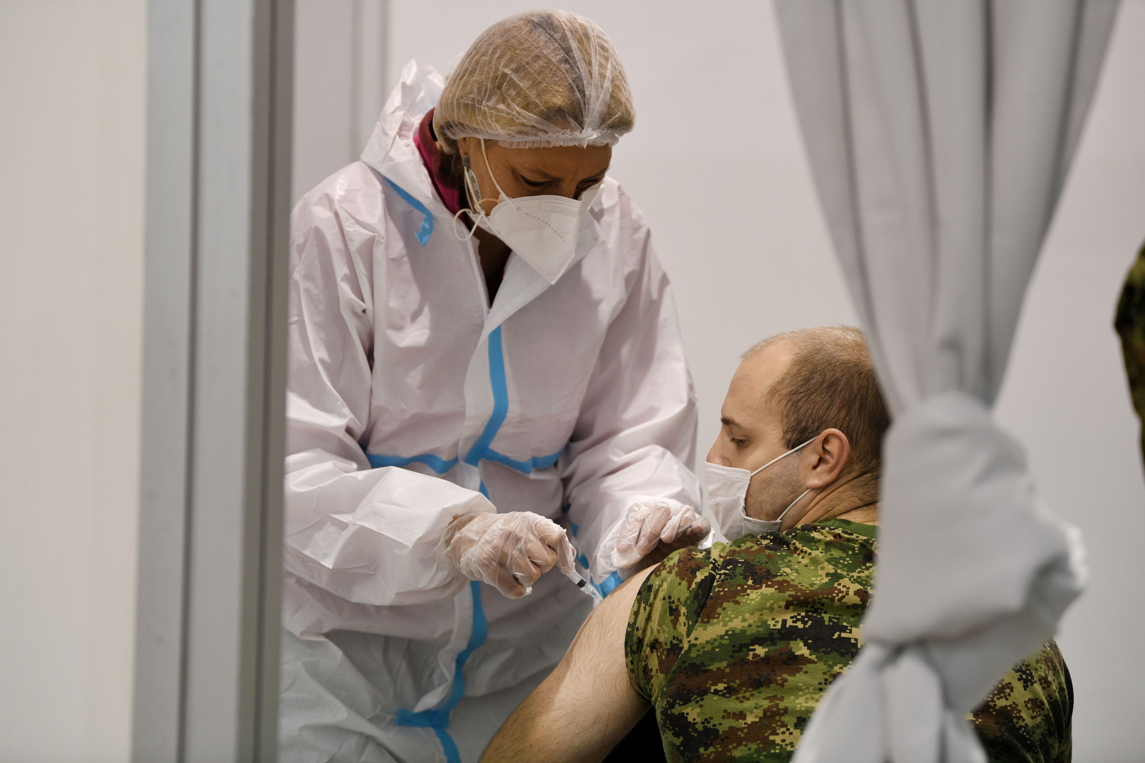 Beograd, 19.01.2021. Sajam, Vakcinacija, kineska vakcina masovno vakcinisanje, Foto: Filip Krainčanić/Nova.rs