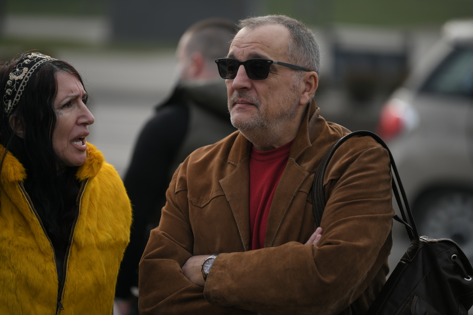 Beograd 06. februar 2021. Protest malih privrednika ispred Skupstine Srbije Foto:Dragan Mujan/Nova.rs