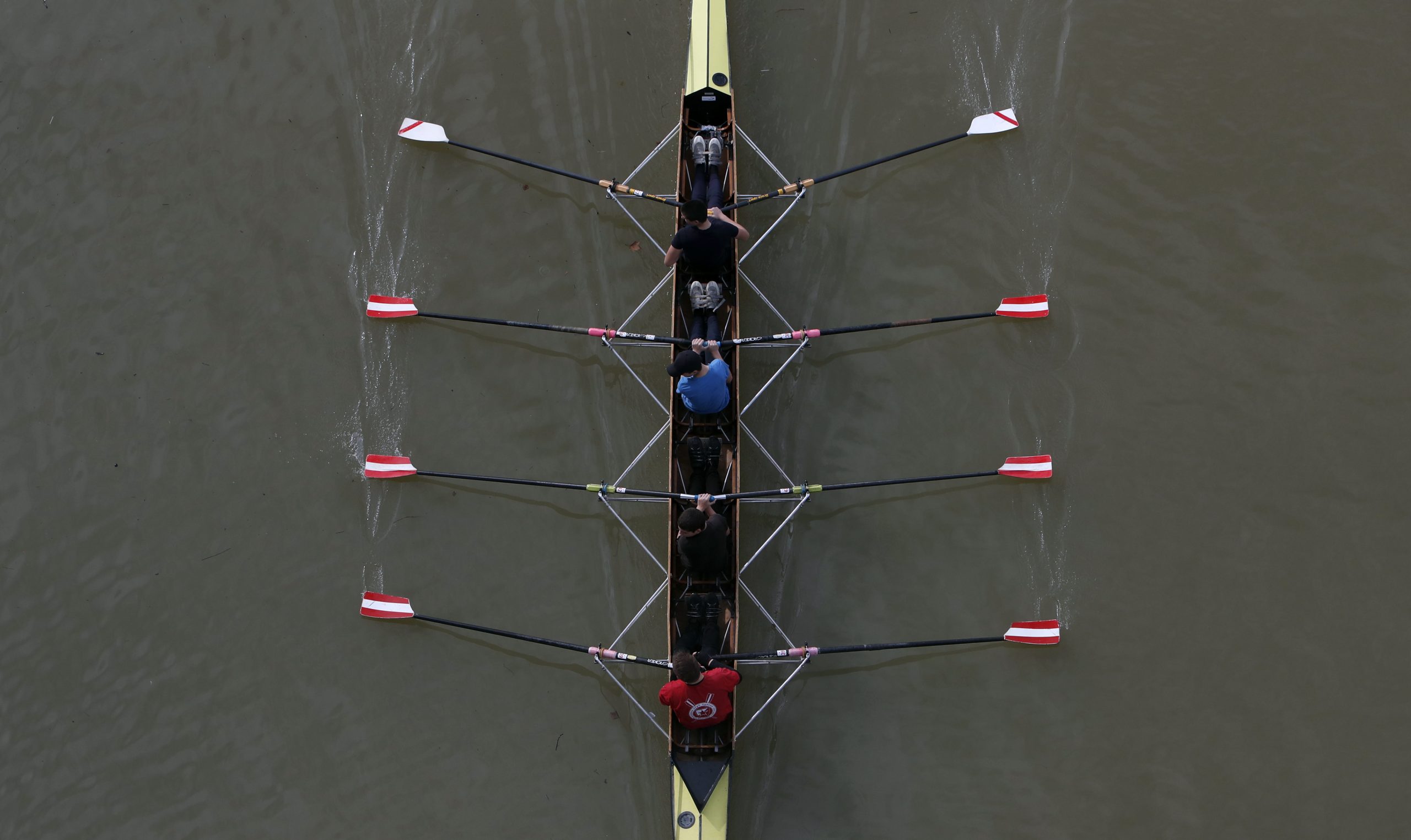 06022021 A quad skull passes under Ada Bridge over the Sava river, in Belgrade, Serbia, Saturday, Feb. 6, 2021.  (AP Photo/Darko Vojinovic)
