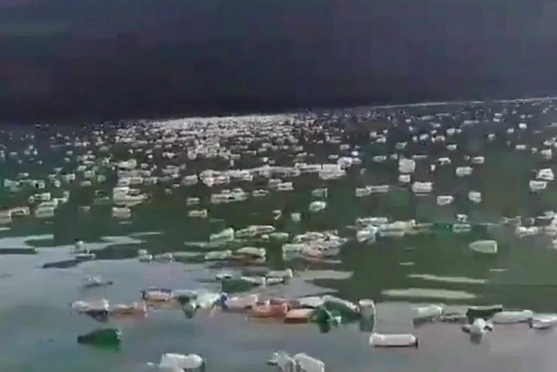 plasticne flase jezero Gazivode zagadjenje