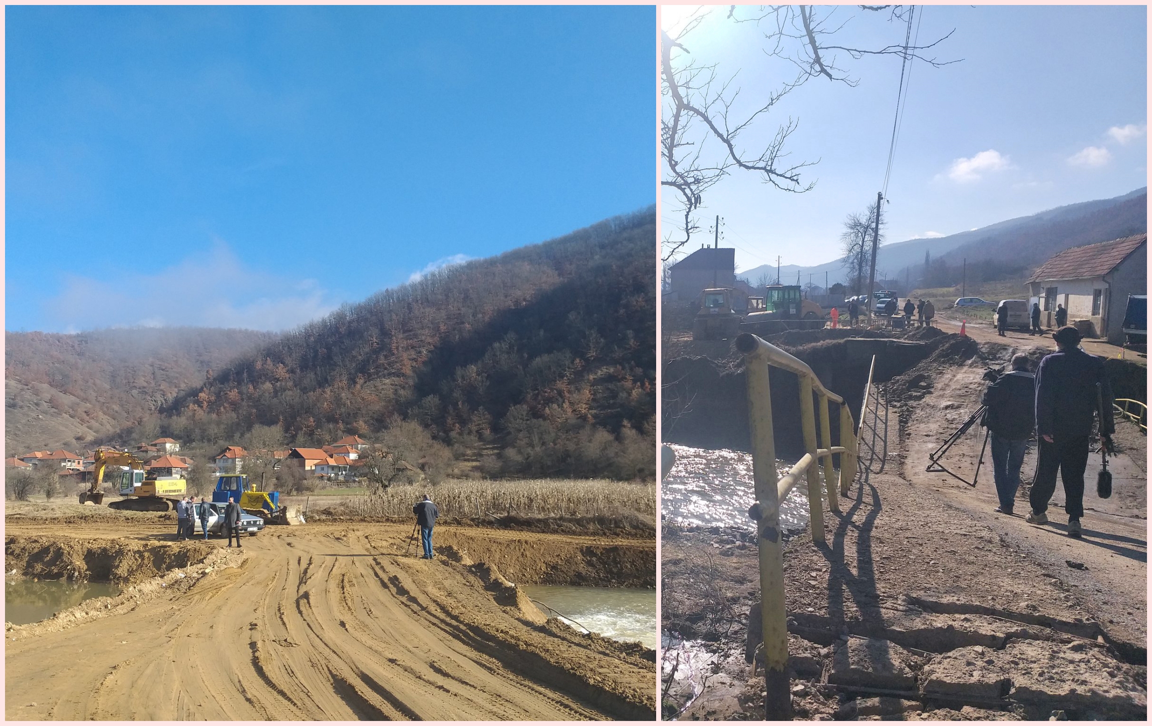 collage most kosovka kamenica
