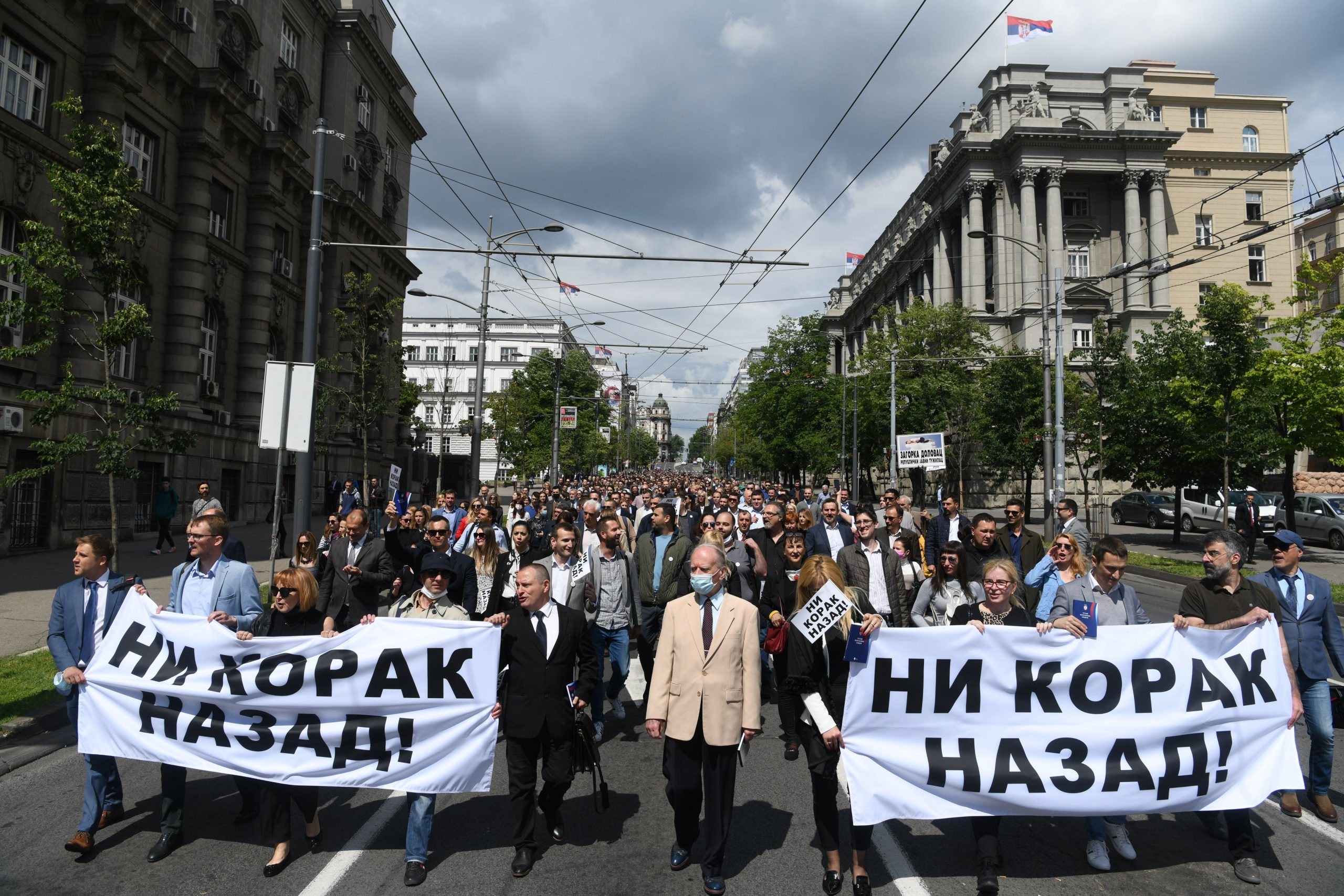 Beograd 01. jun 2021. Protest advokata u Beogradu, advokati Foto:Filip Krainčanić/Nova.rs