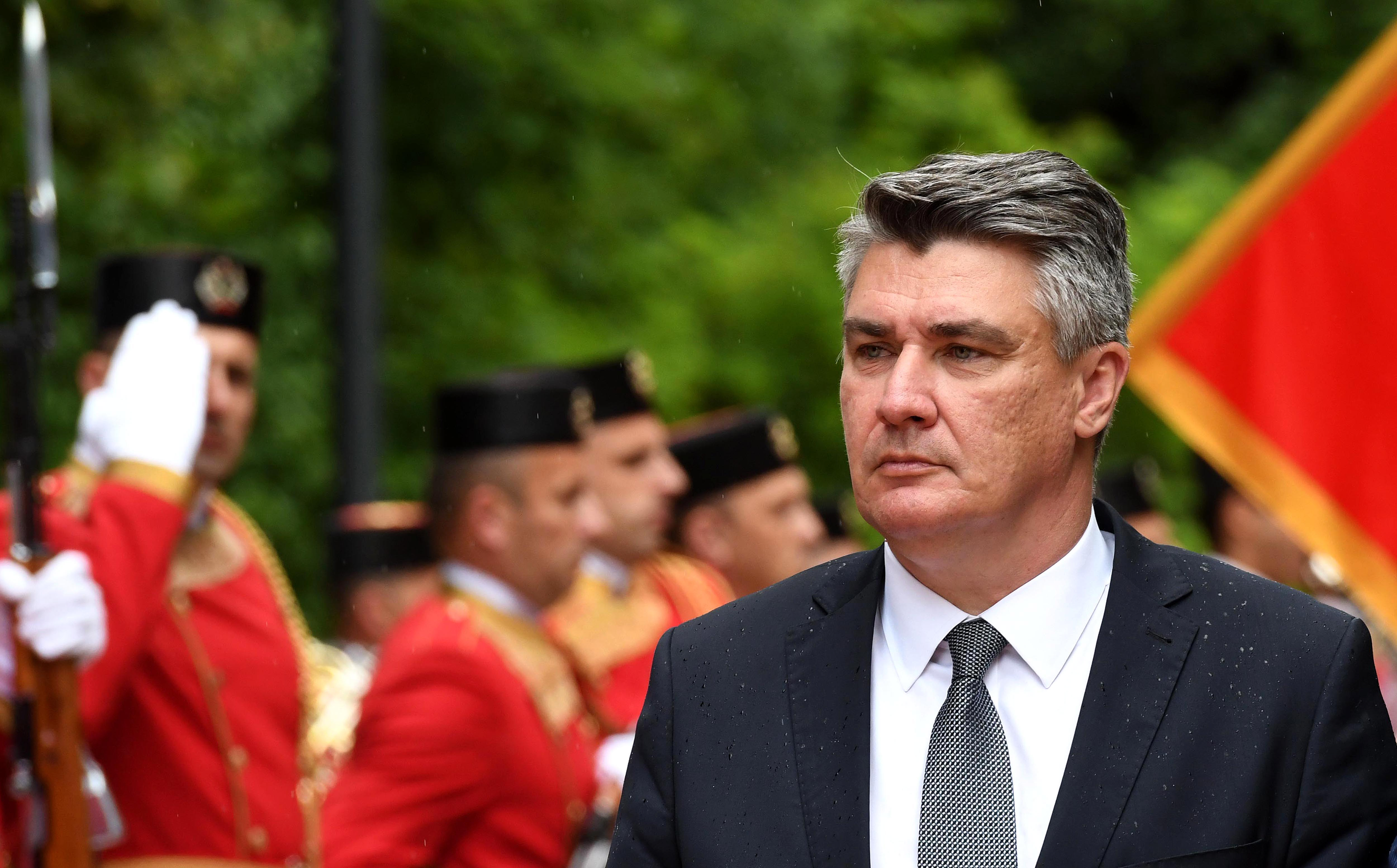 President of Croatia Zoran Milanovic on official visit to Montenegro