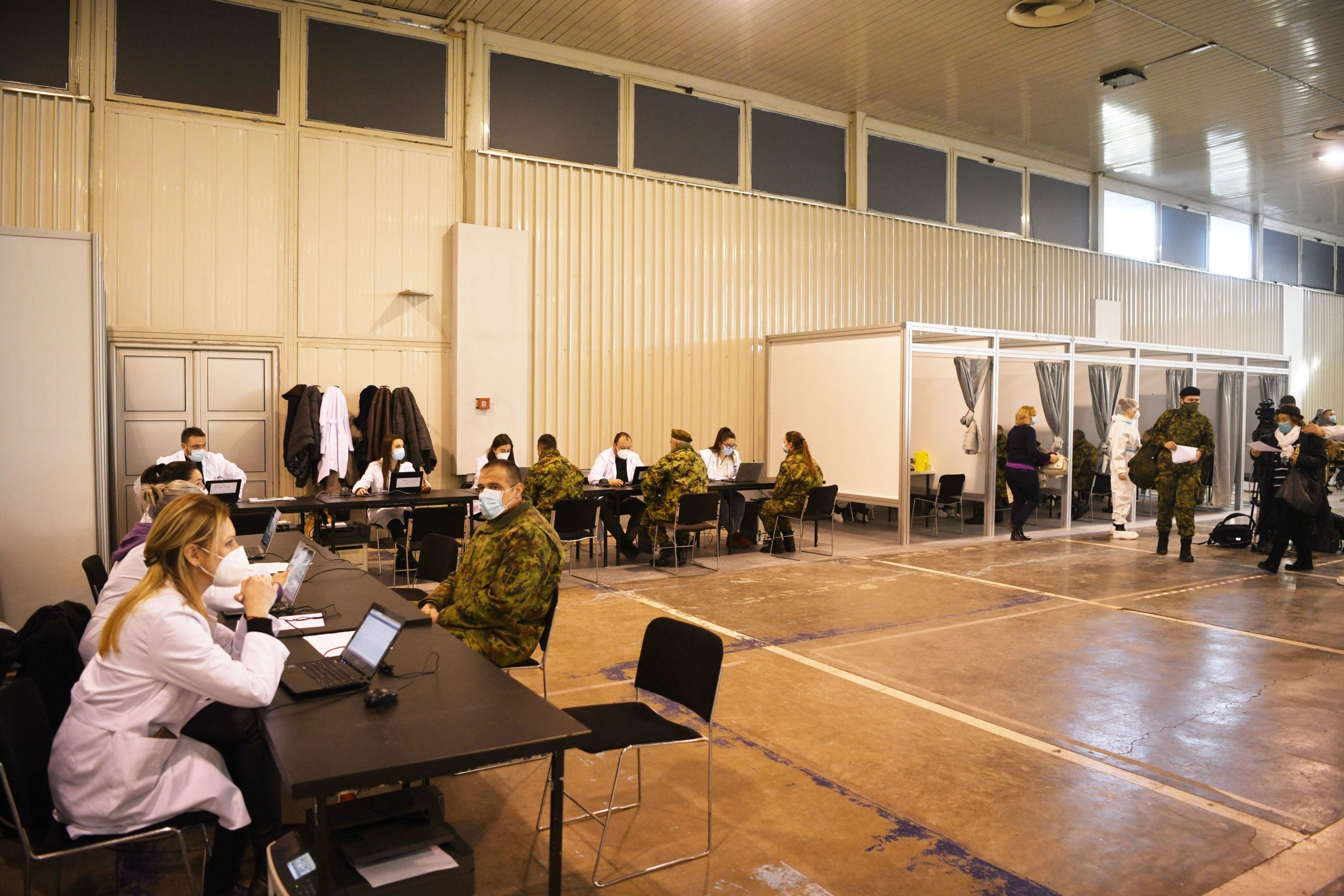 Beograd, 19.01.2021. Sajam, Vakcinacija, kineska vakcina masovno vakcinisanje, Foto: Filip Krainčanić/Nova.rs