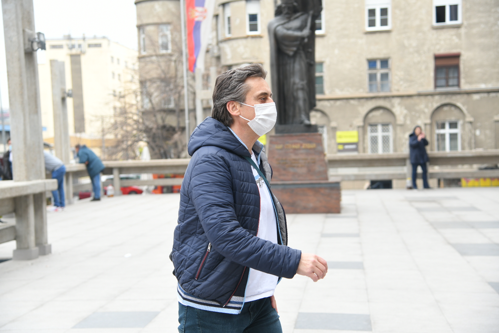 Beograd 30.03.2021. Živorad Anđelković, Živorad Andjelković, Žika Pauk, Palata pravde Foto: Nemanja Jovanović/Nova.rs