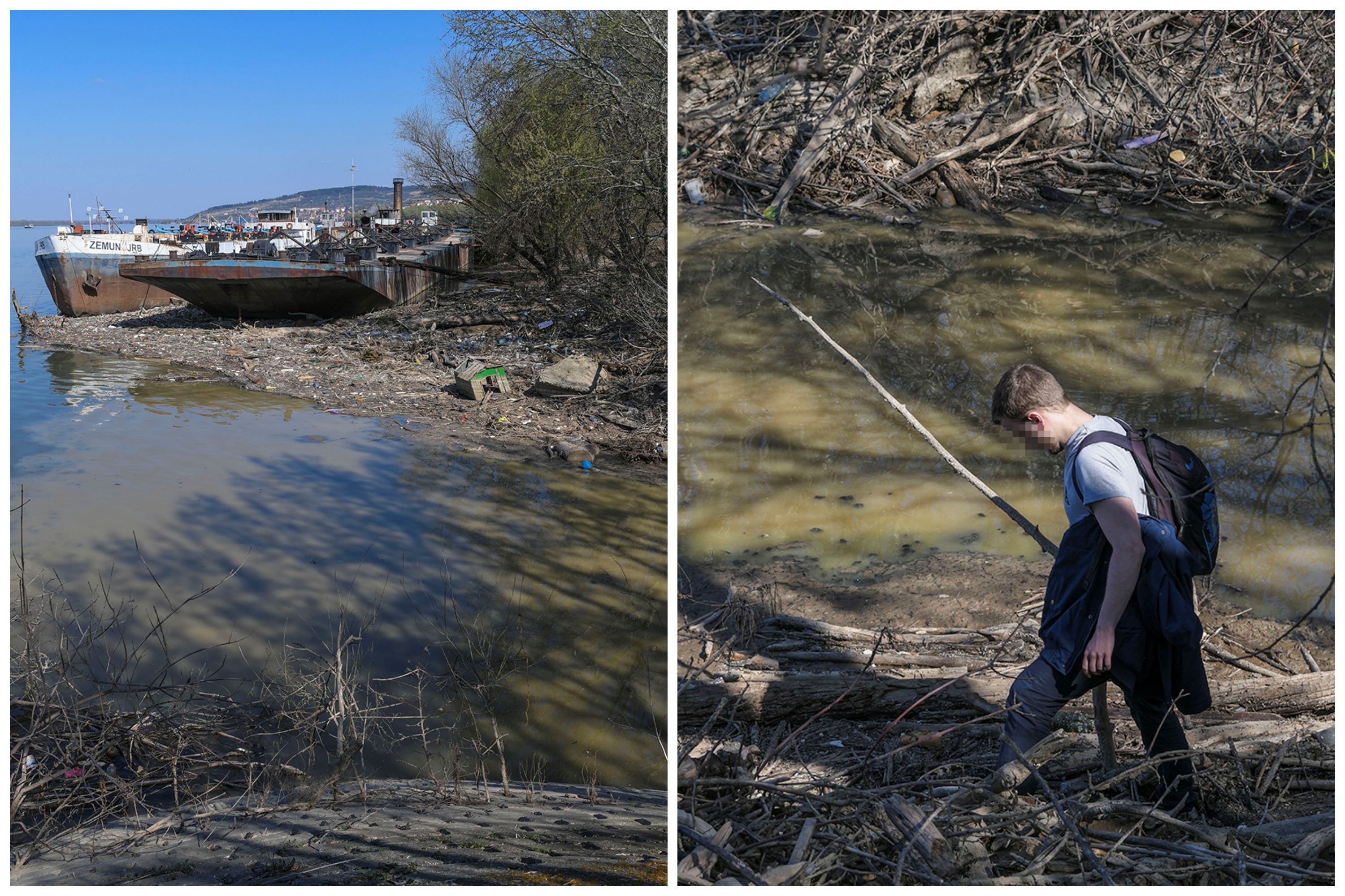 Beograd 31.03.2021. Ada Huja, Mesto gde je pronadjeno telo Vladimira Cvijana, Vladimir Cvijan, Marko Radonjic, novinar Nova.rs Foto: Dragan Mujan/Nova.rs