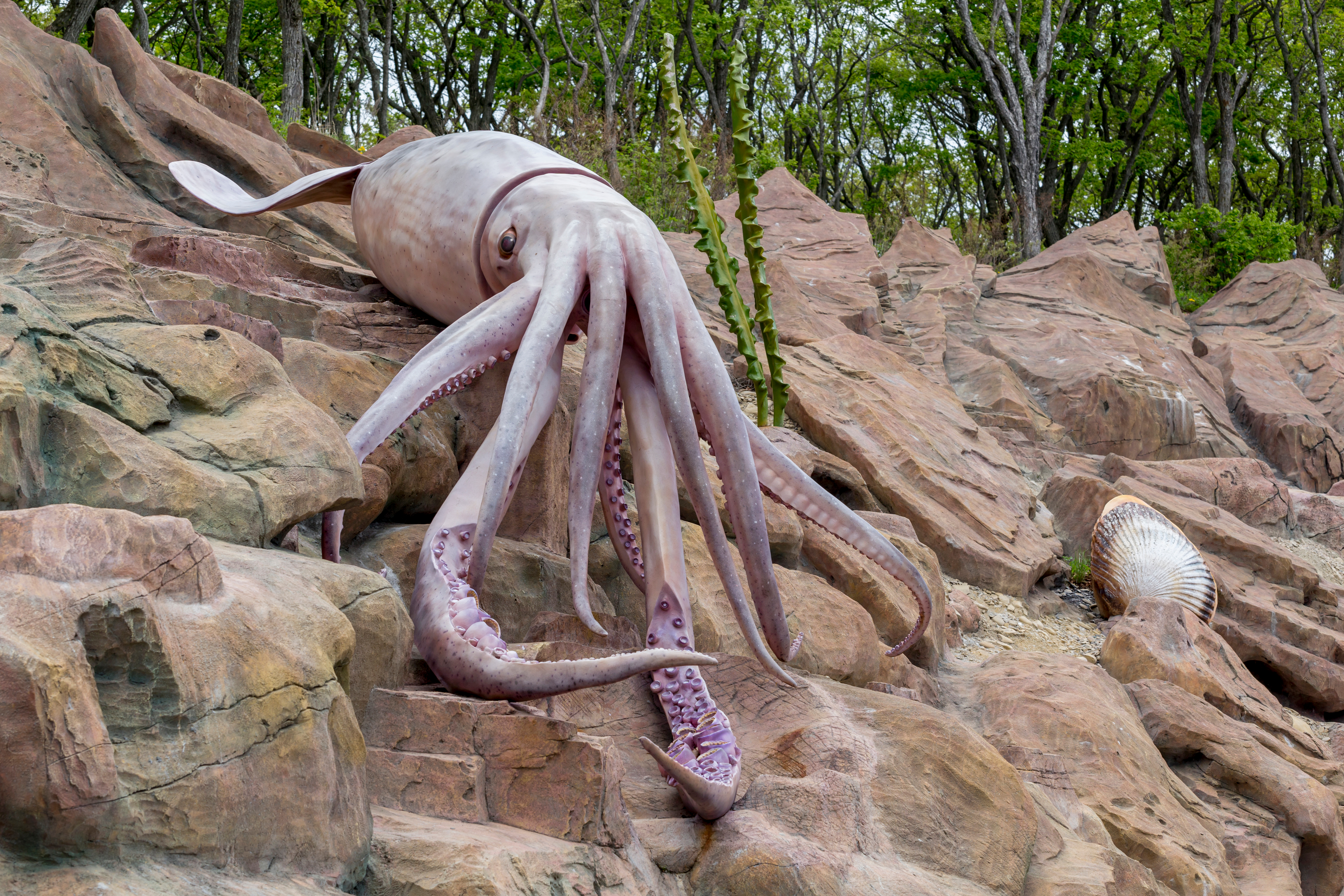 Lignja statua