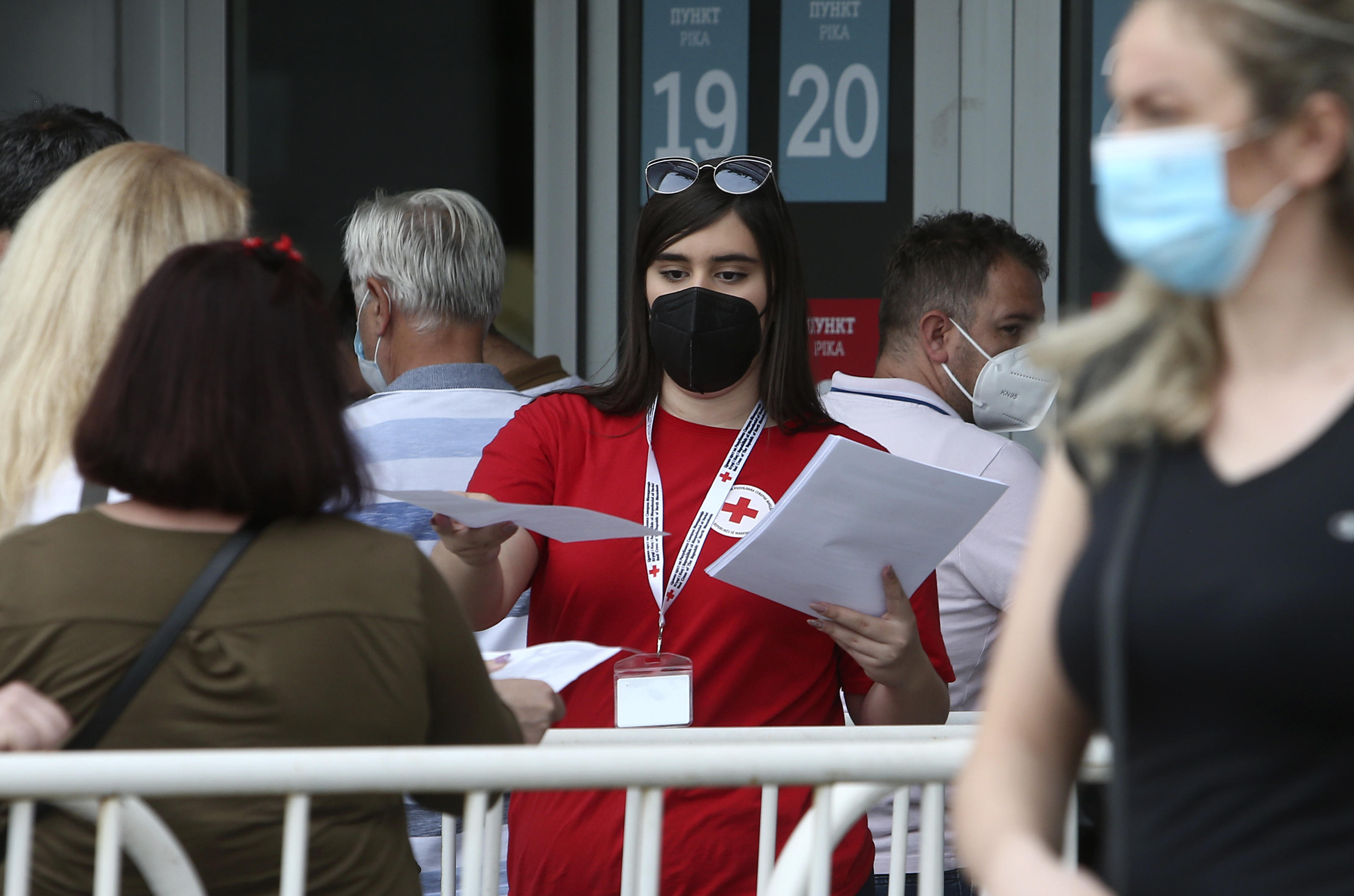 Virus Outbreak North Macedonia EU Vaccine Makedonija vakcinacija