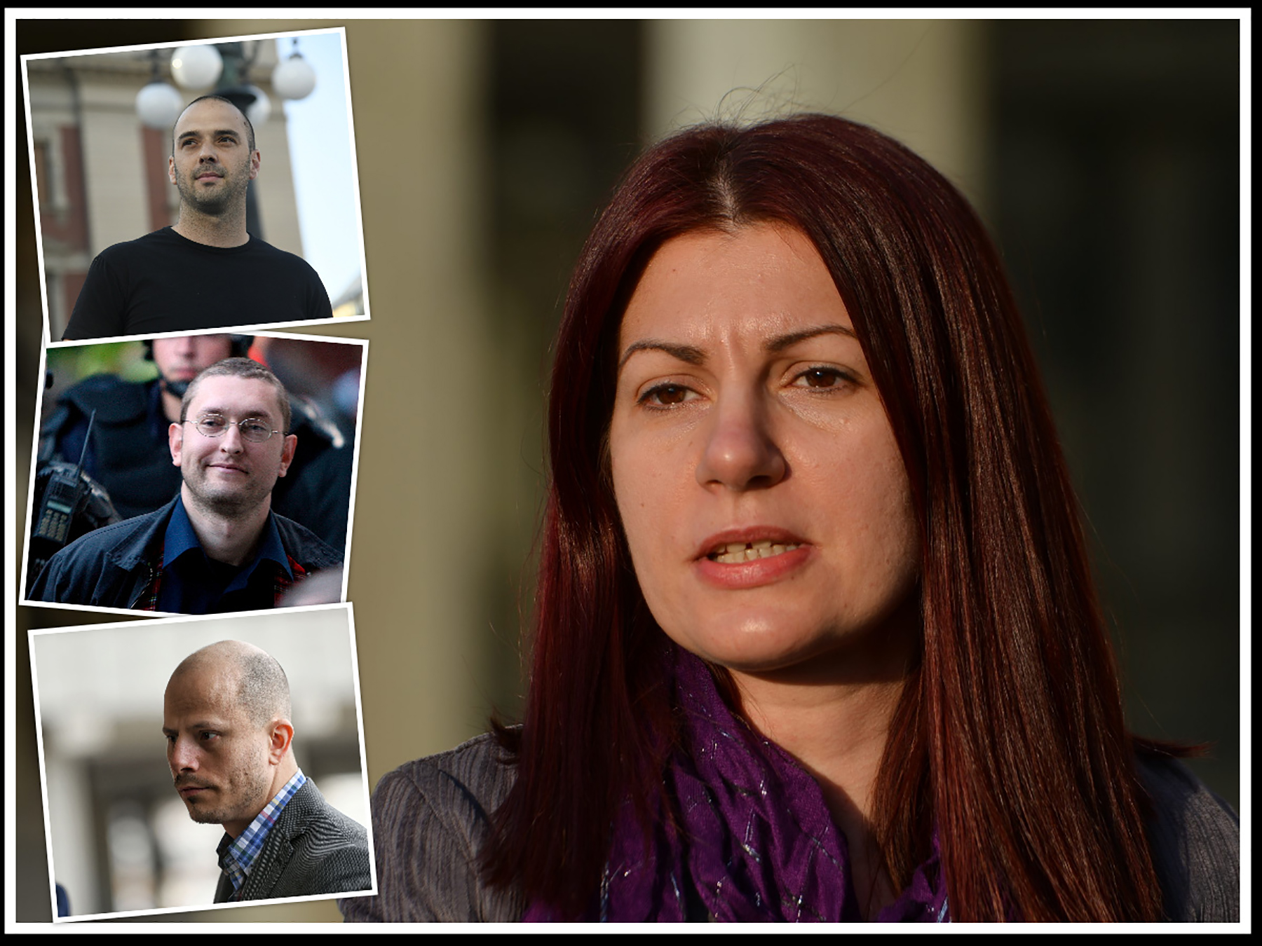 ovana Stojković bude u sredini, a oko nje Pavle Bihali, Goran Davidović Firer, Damnjan Knežević