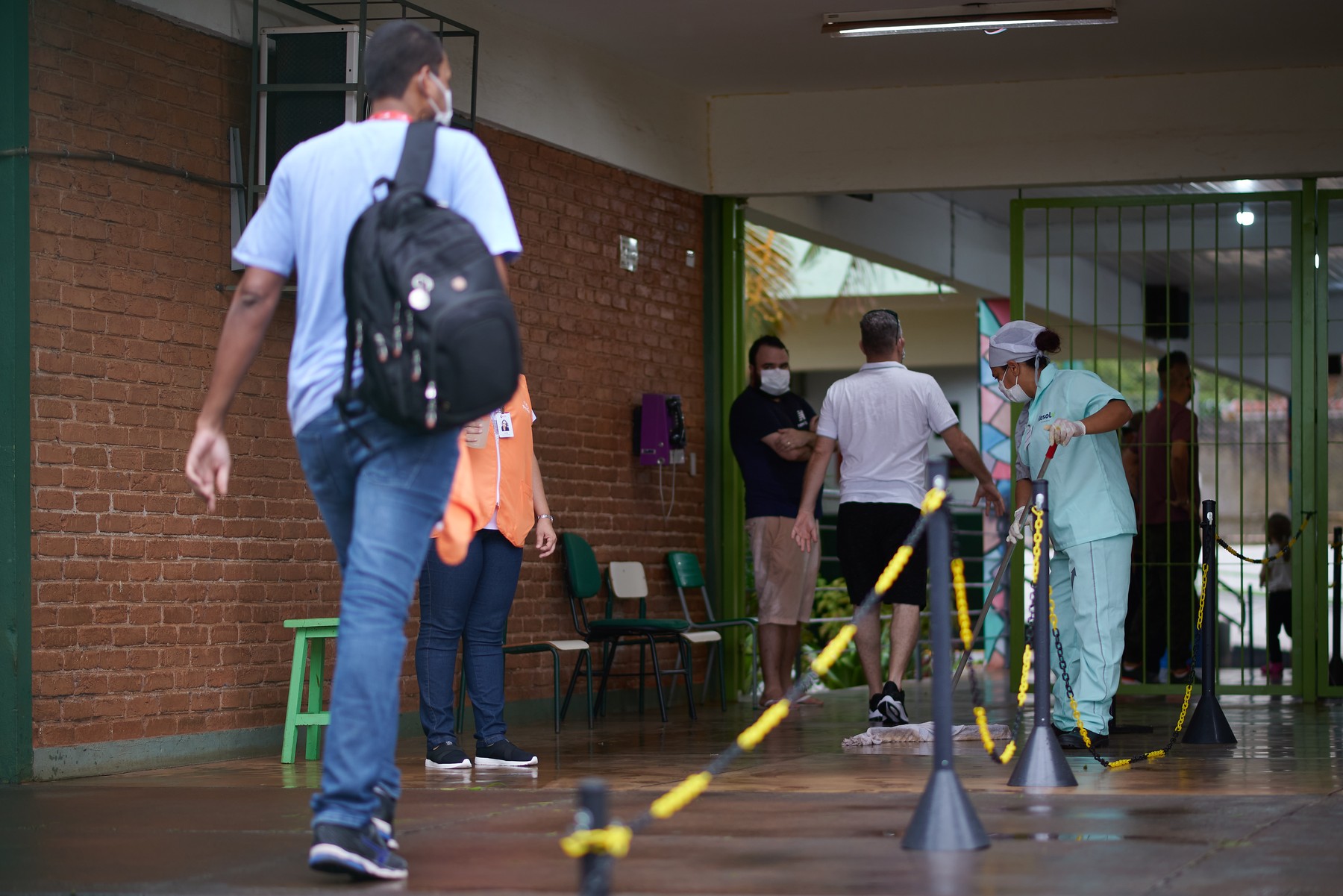 Butantan Institute starts study on vaccination against covid-19 in Serrana, Sao Paulo, Brazil.