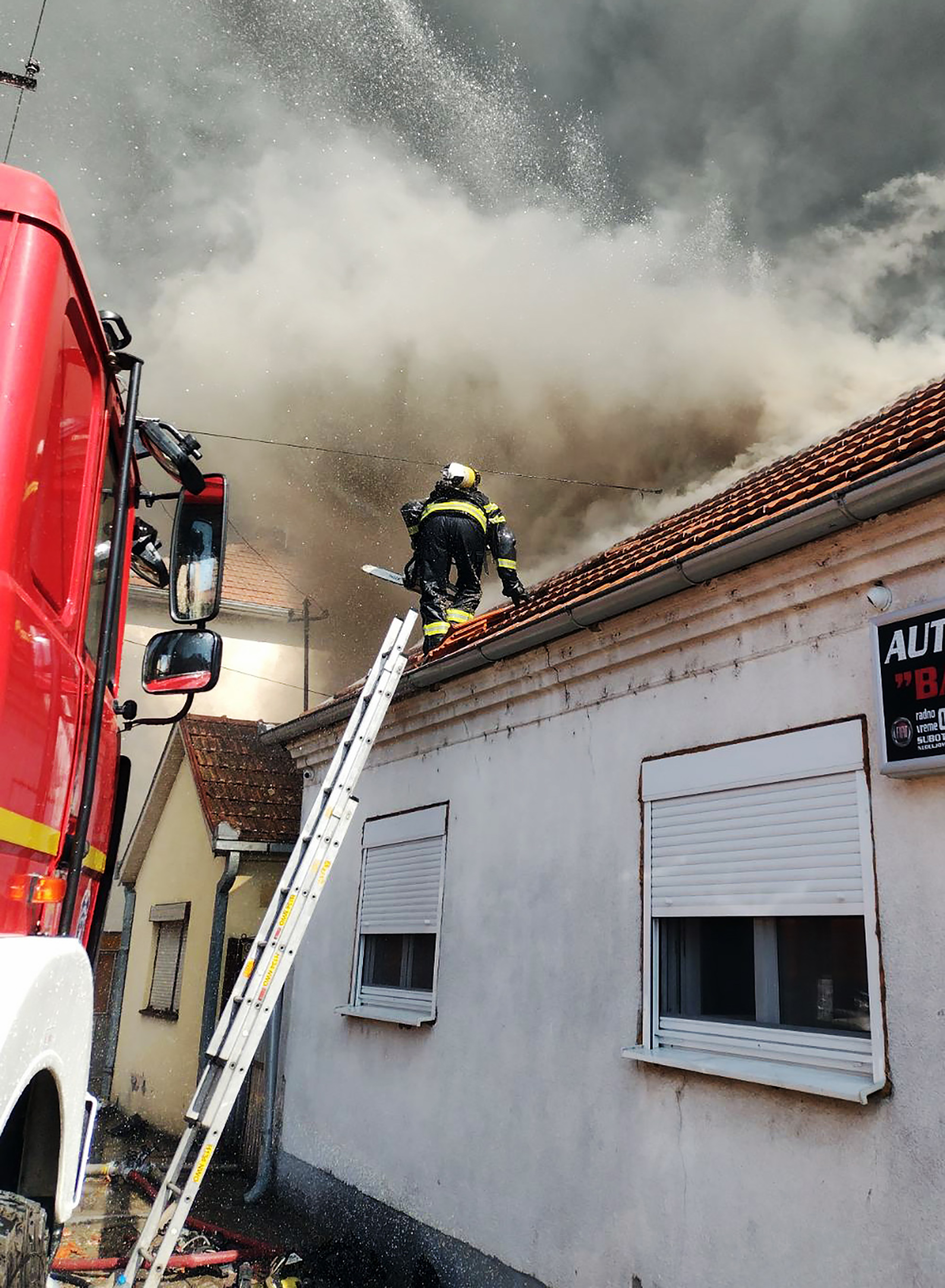MUP-Saopstenje-Lokalizovan požar-Inđija