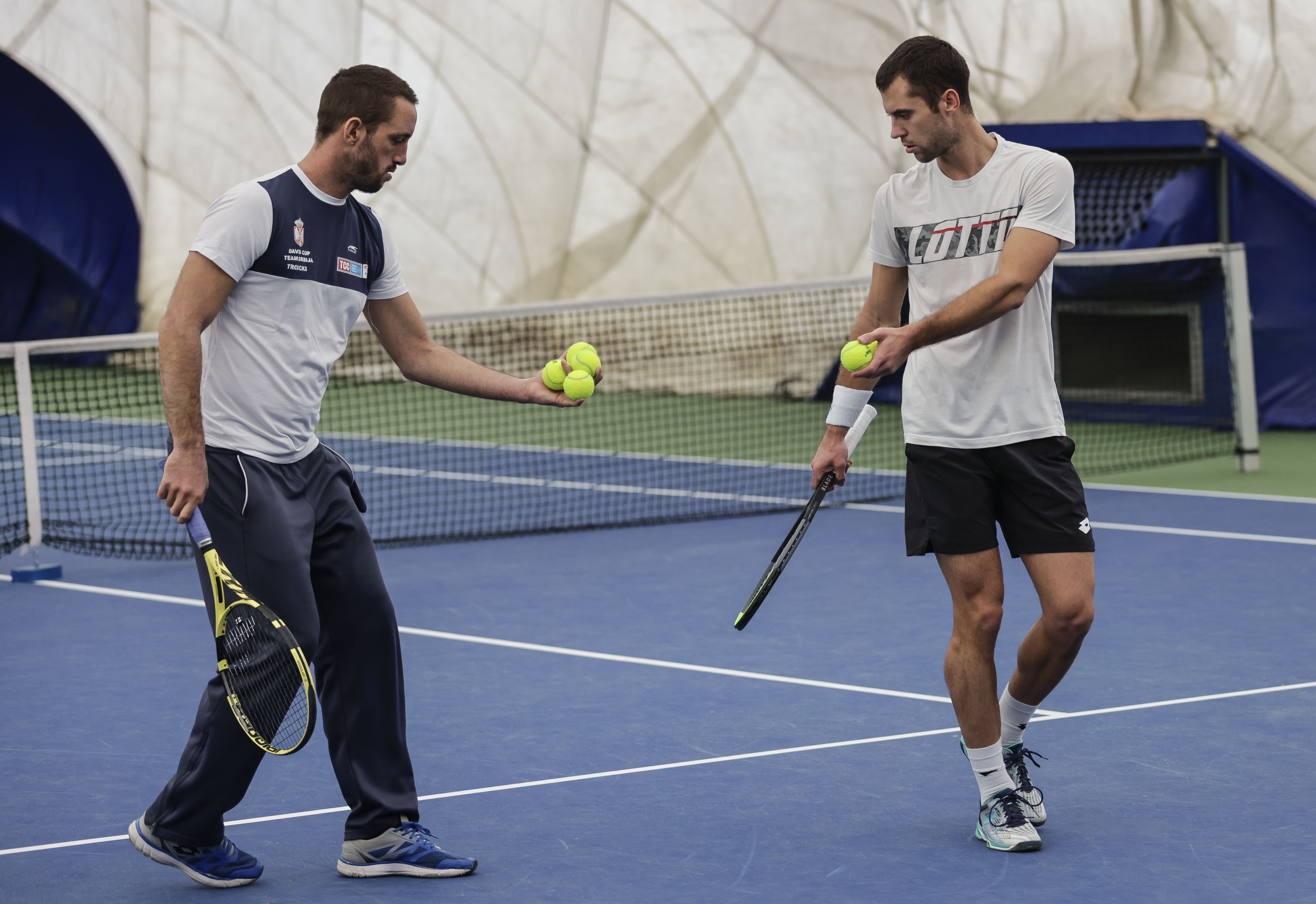 Viktor Troicki i Laslo Đere