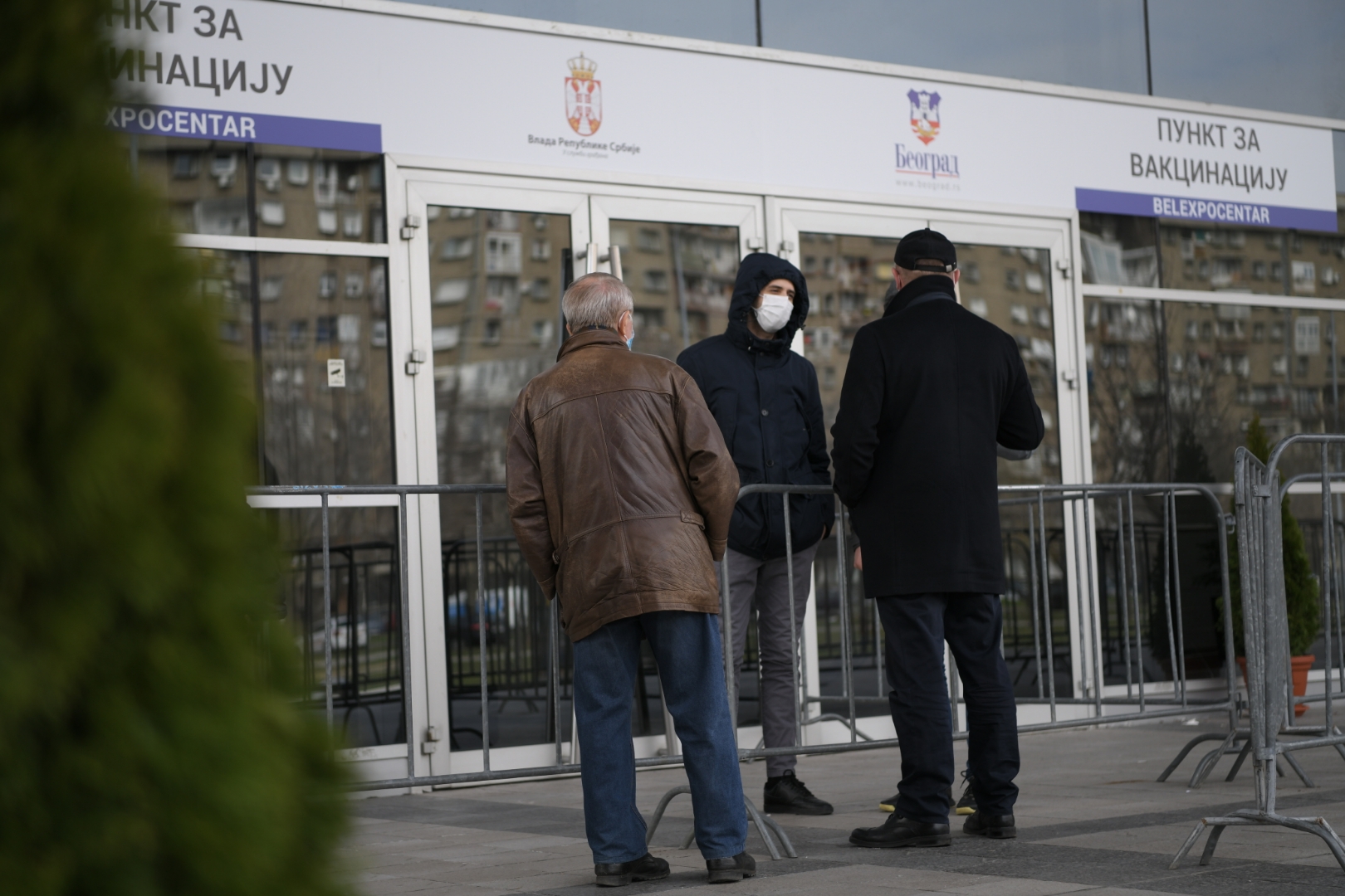 Beograd, 16.02.2021. Belexpocentar, Belekspocentar, Belekspo centar, Vakcinacija, prazno, zatvoreno, zatvoren Foto: Dragan Mujan/Nova.rs