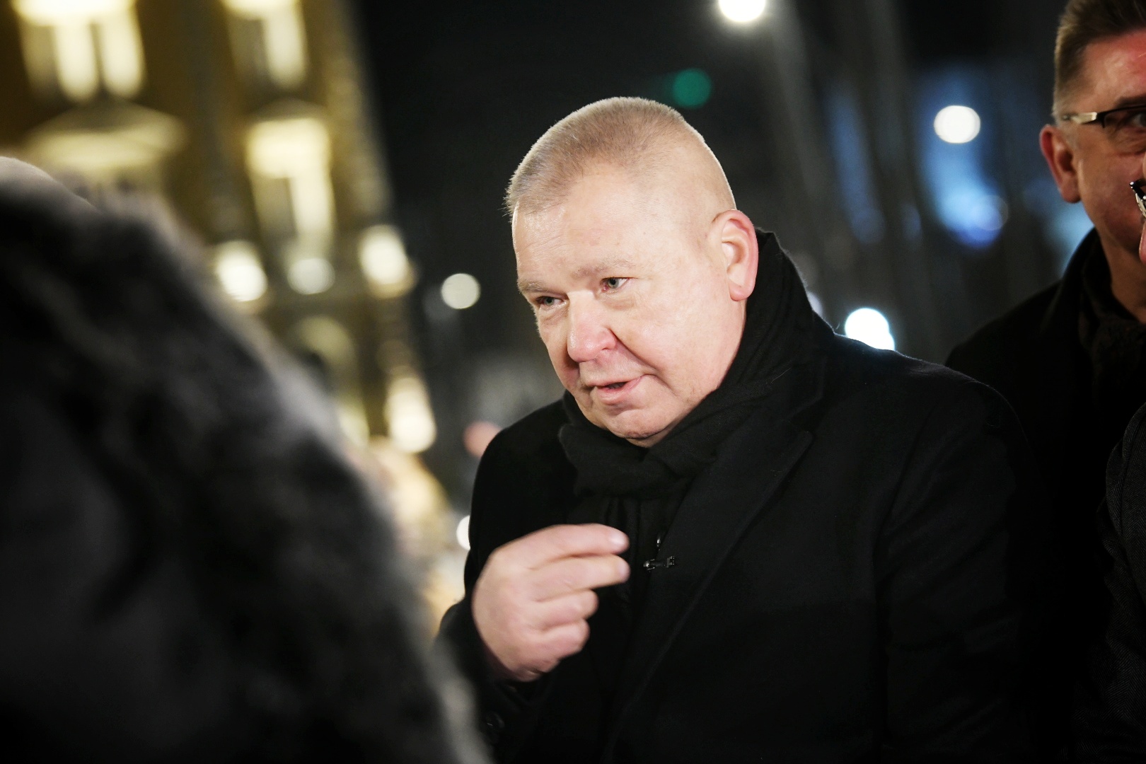 Beograd, 13.02.20121. Spomenik Stefan Nemanja, Goran Vesić, Aleksandar Rukavišnjikov vajar, ruska delegacija, Rusi Foto: Vesna Lalić/Nova.rs