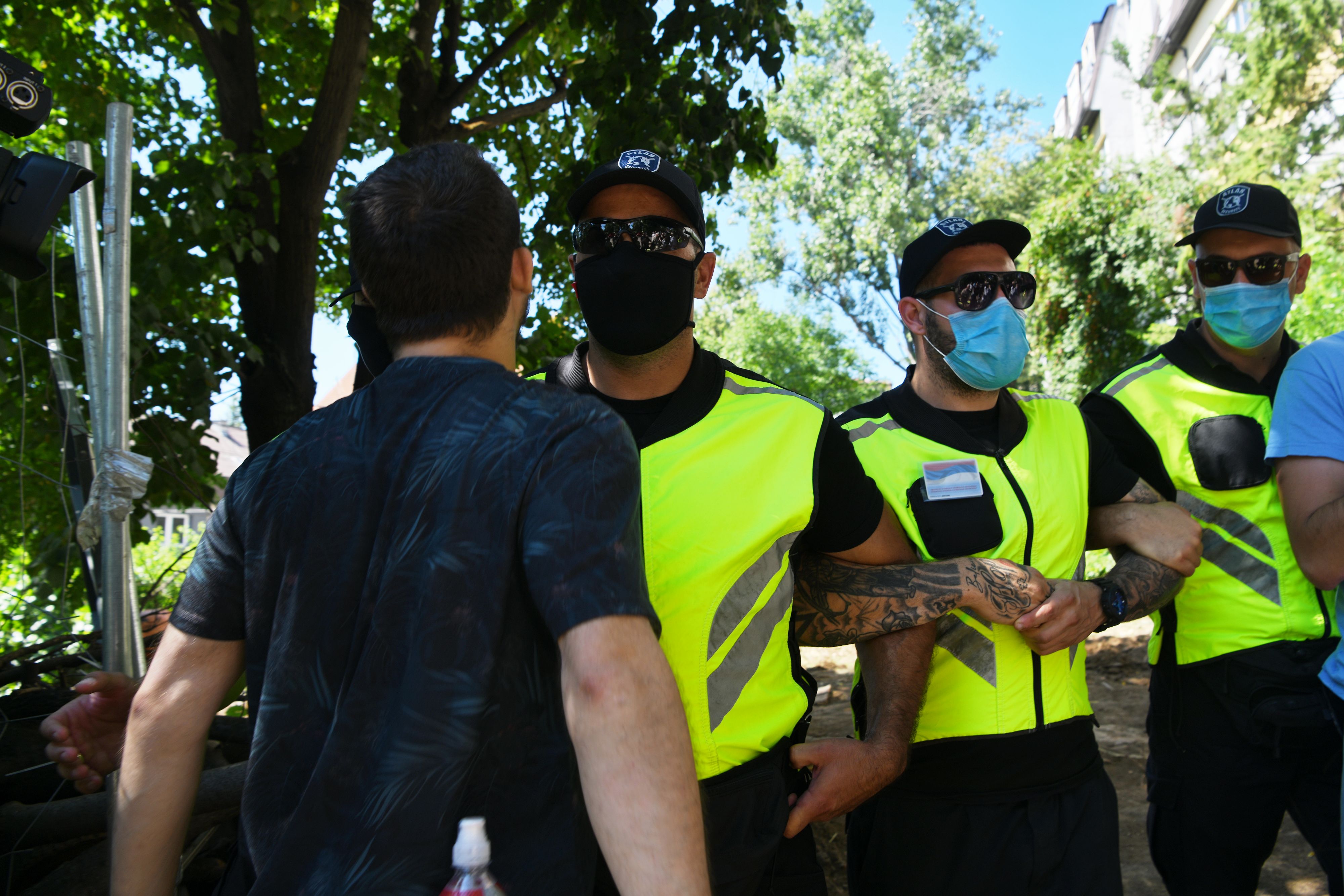 Beograd 01. jul 2020. Banovo brdo parkic protest Sacuvajmo nas parkic Foto:Filip Krainčanić/Nova.rs