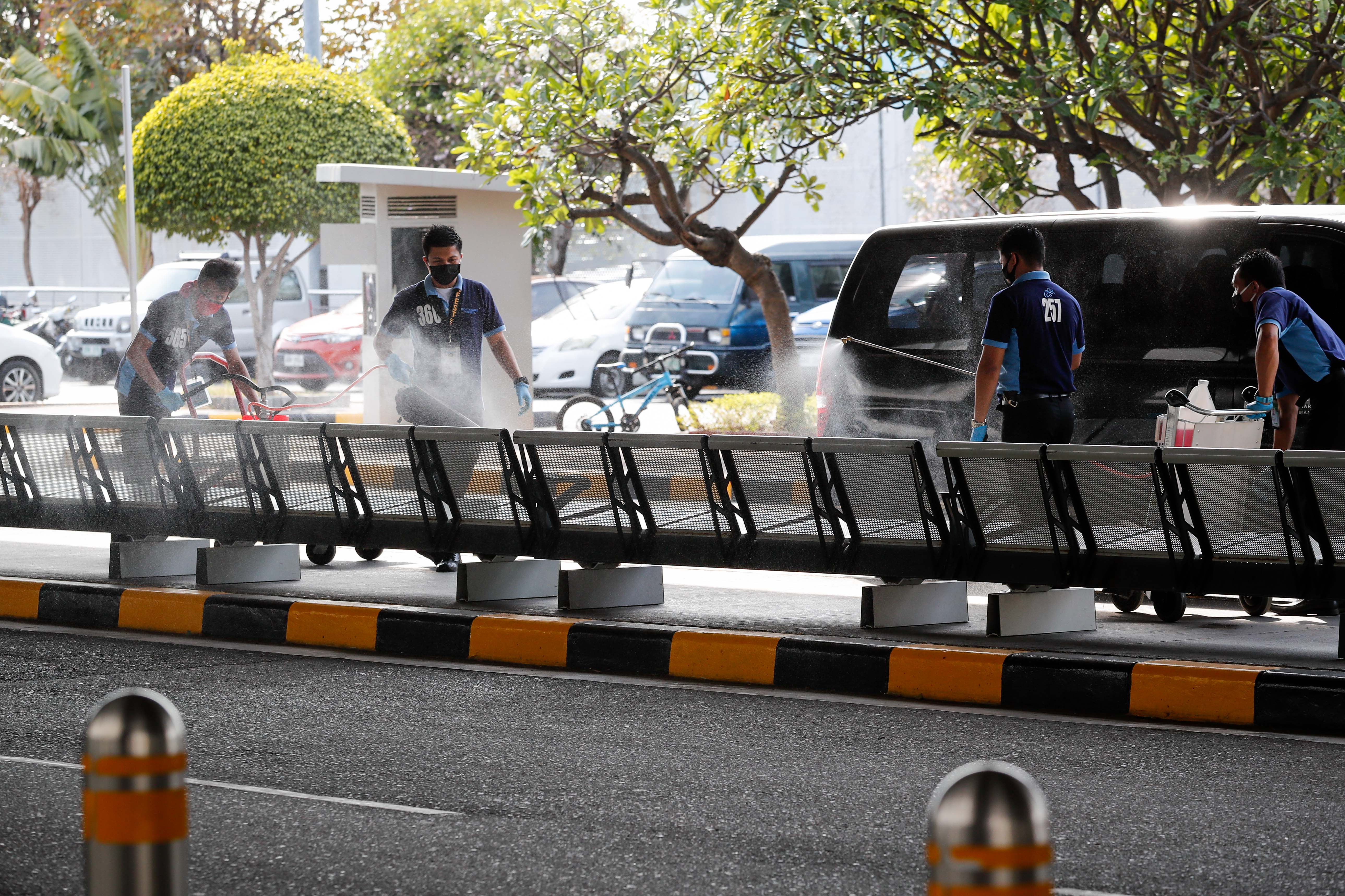 Spanish nationals repatriated from the Philippines amid the coronavirus pandemic