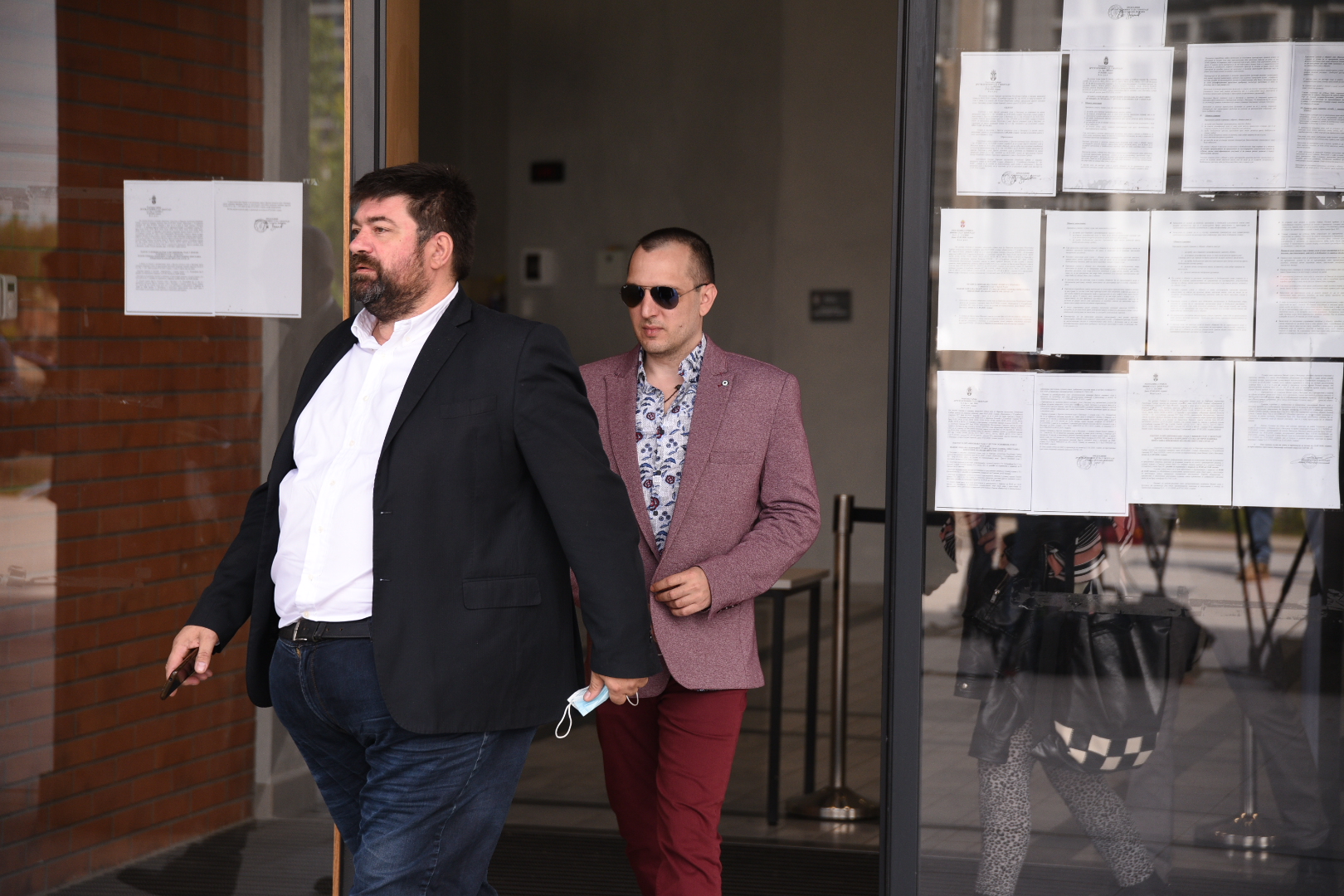 Beograd 05.06.2020. Aleksandar Zarić, advokat, Zoran Marjanović Palata pravde, sud, Savska ulica Foto: Dragan Mujan/Nova.rs