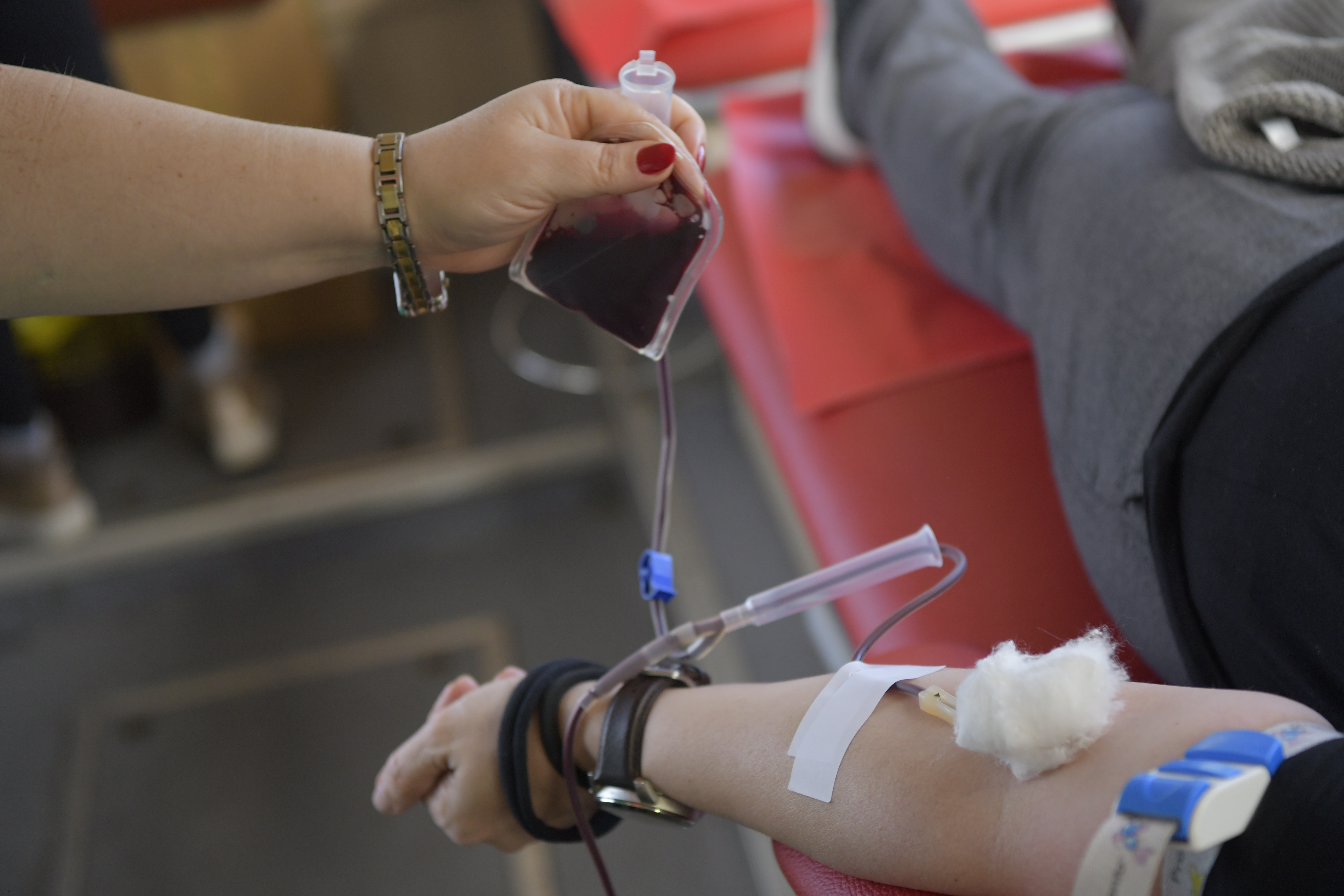 beograd 18.02.2021 dobrovoljno davanje krvi zaposlenih u united medija