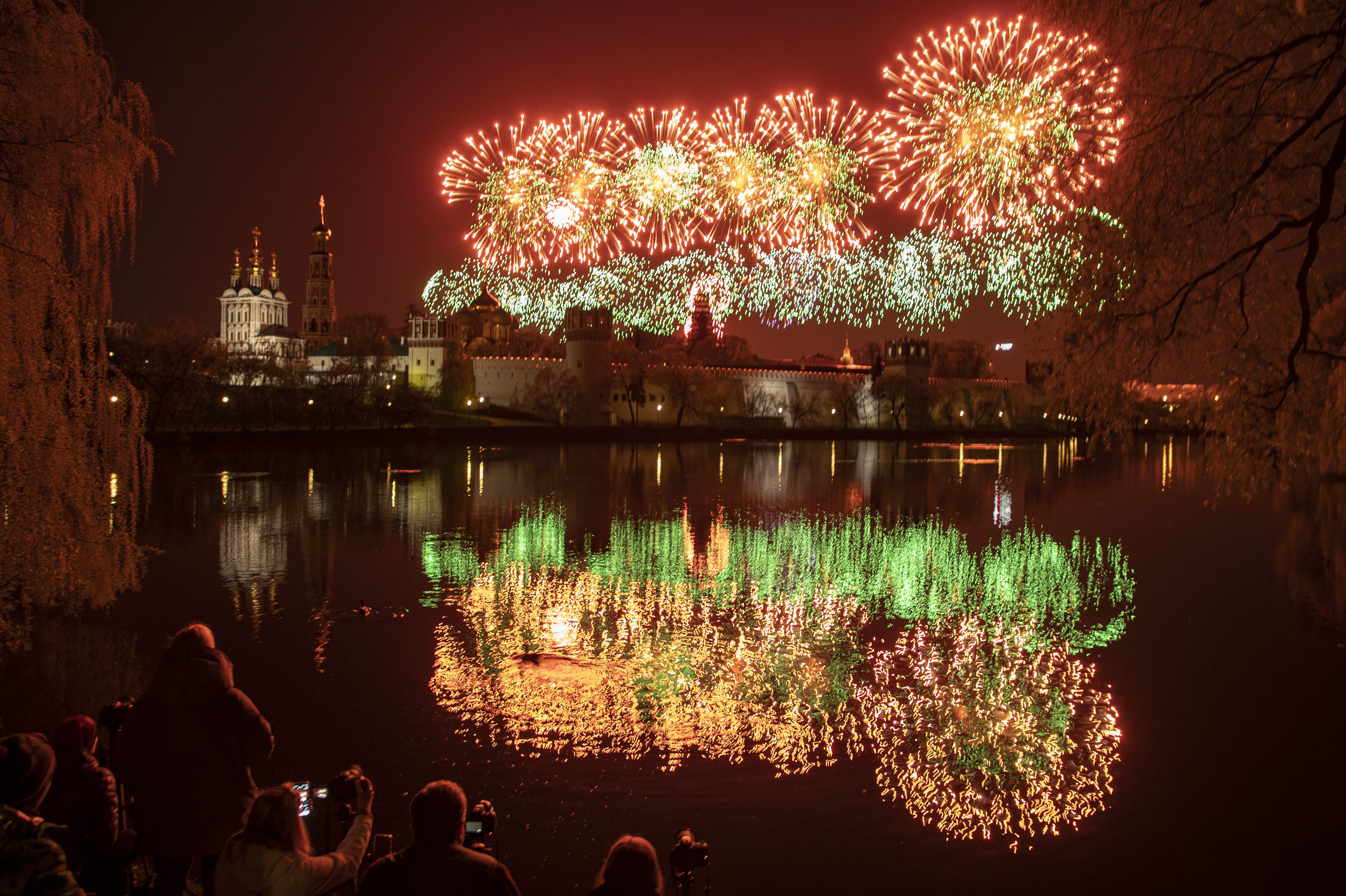 Moskva vatromet, dan pobede, Victory Day military parade in Moscow