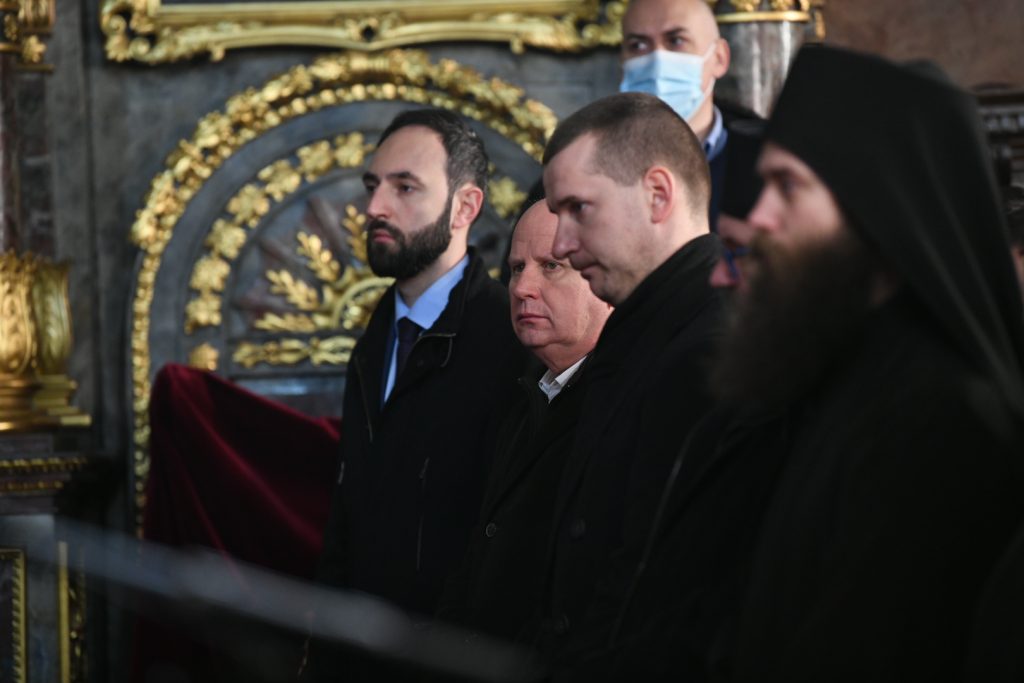 Beograd 19.02.2021. Saborna crkva, ustoličenje patrijarha, novi patrijarh, ceremonija