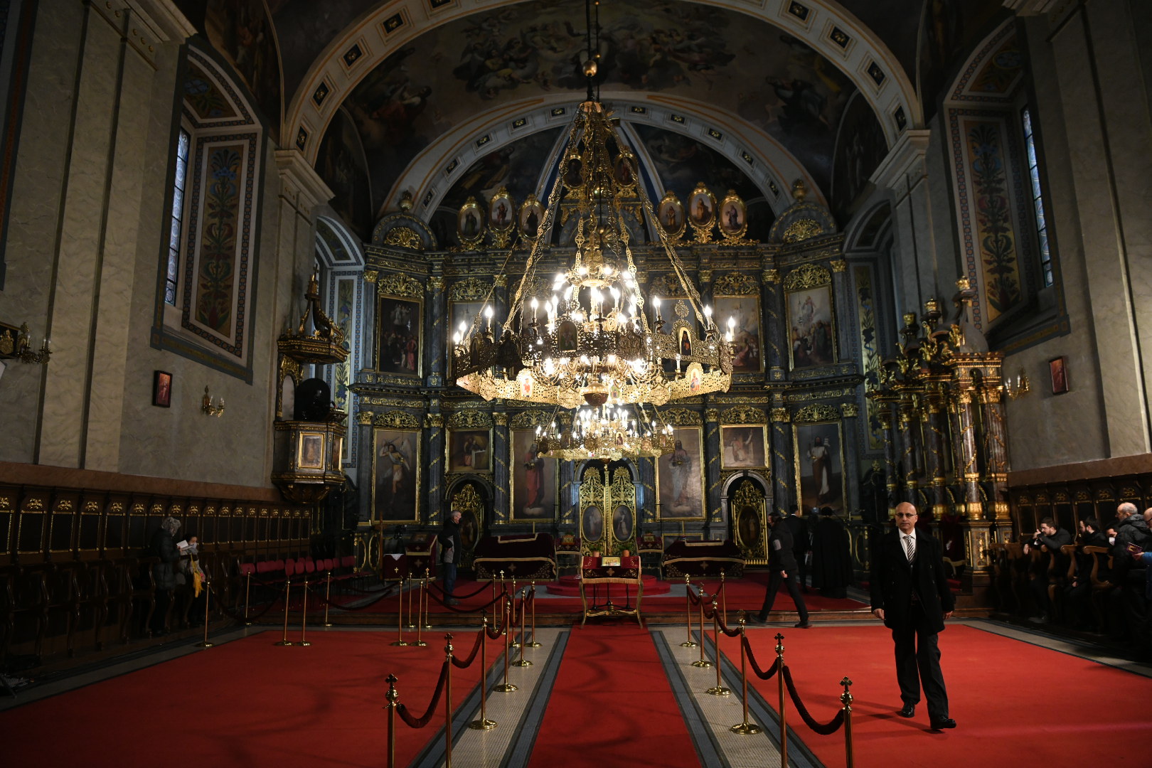 Beograd 19.02.2021. Saborna crkva, ustoličenje patrijarha, novi patrijarh, ceremonija, pripreme
