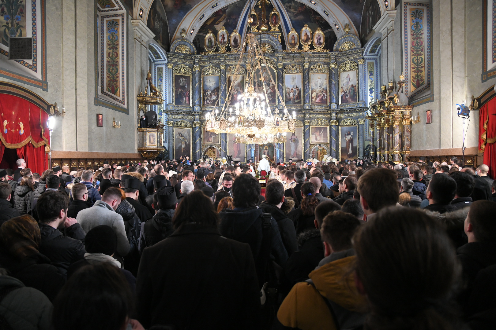 Beograd 19.02.2021. Saborna crkva, ustoličenje patrijarha, novi patrijarh, ceremonija