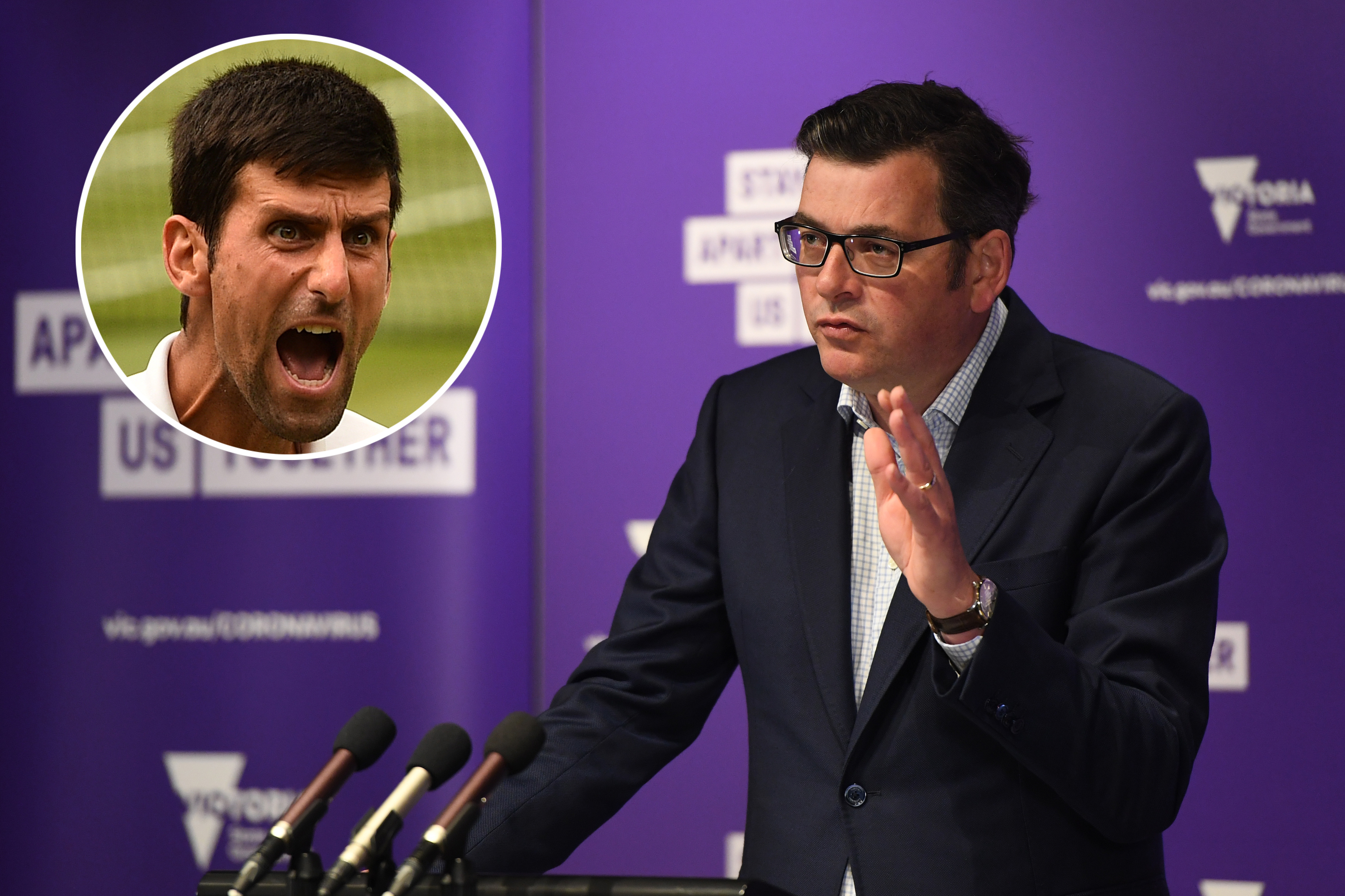 Victorian Premier Daniel Andrews gives coronavirus update in Melbourne