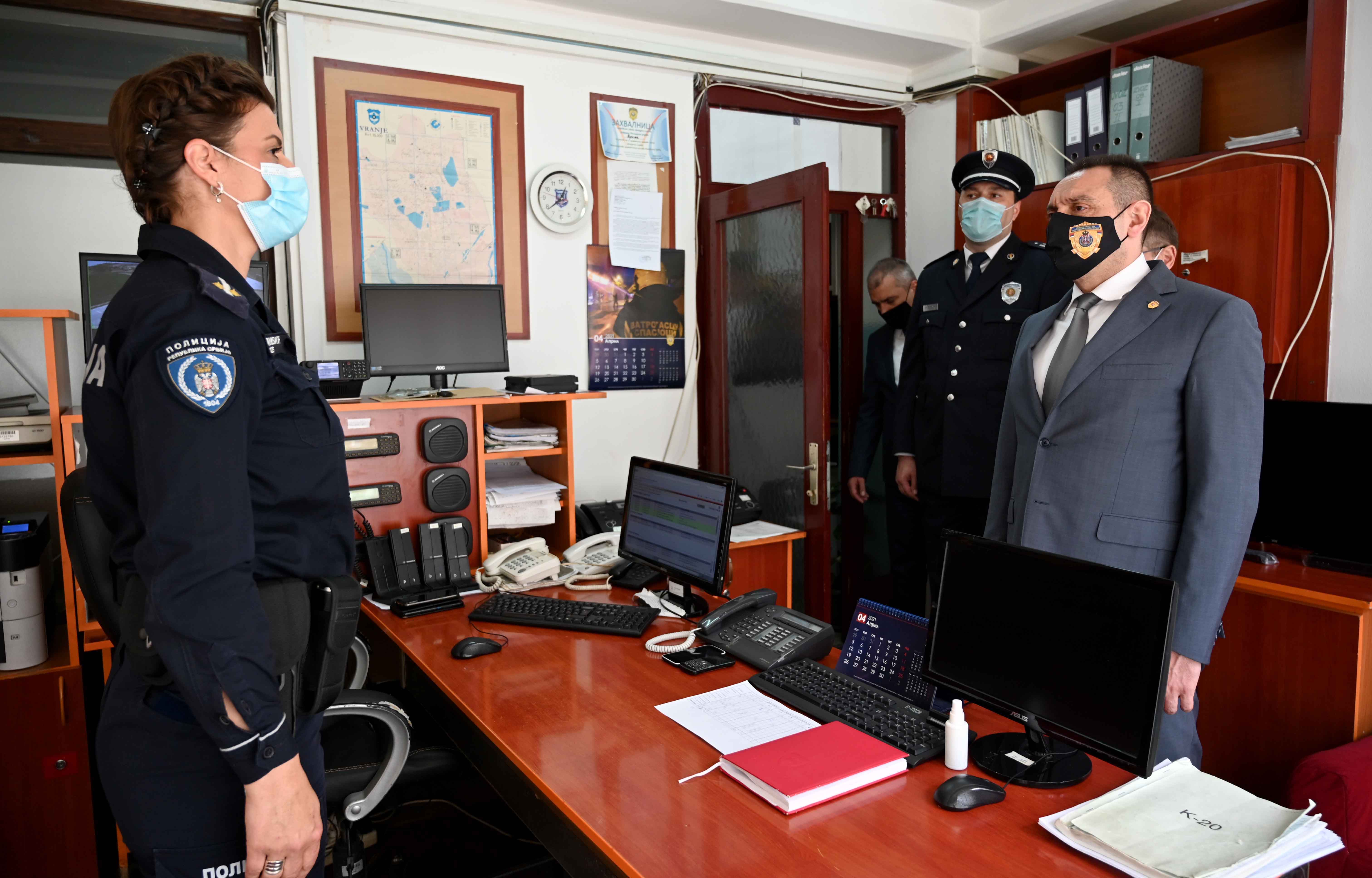 Vranje, Aleksandar Vulin Foto: MUP Srbije