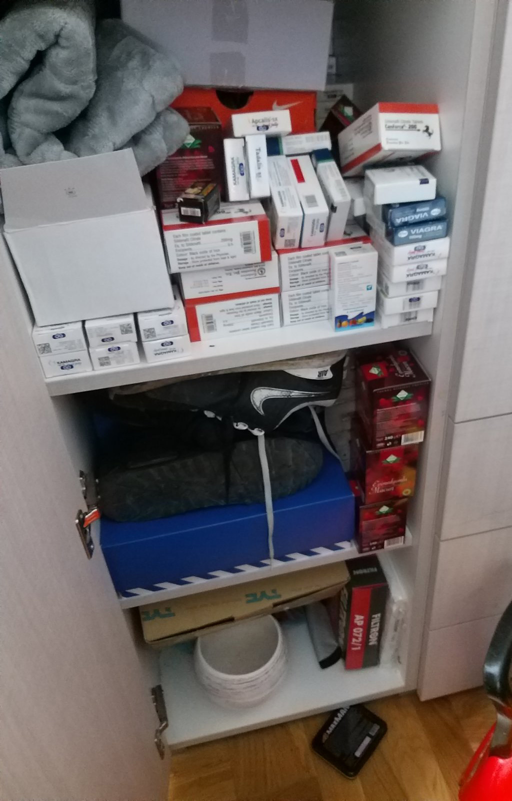 Devize, pare, novac, zaplena, hapšenje Foto: MUP Srbije