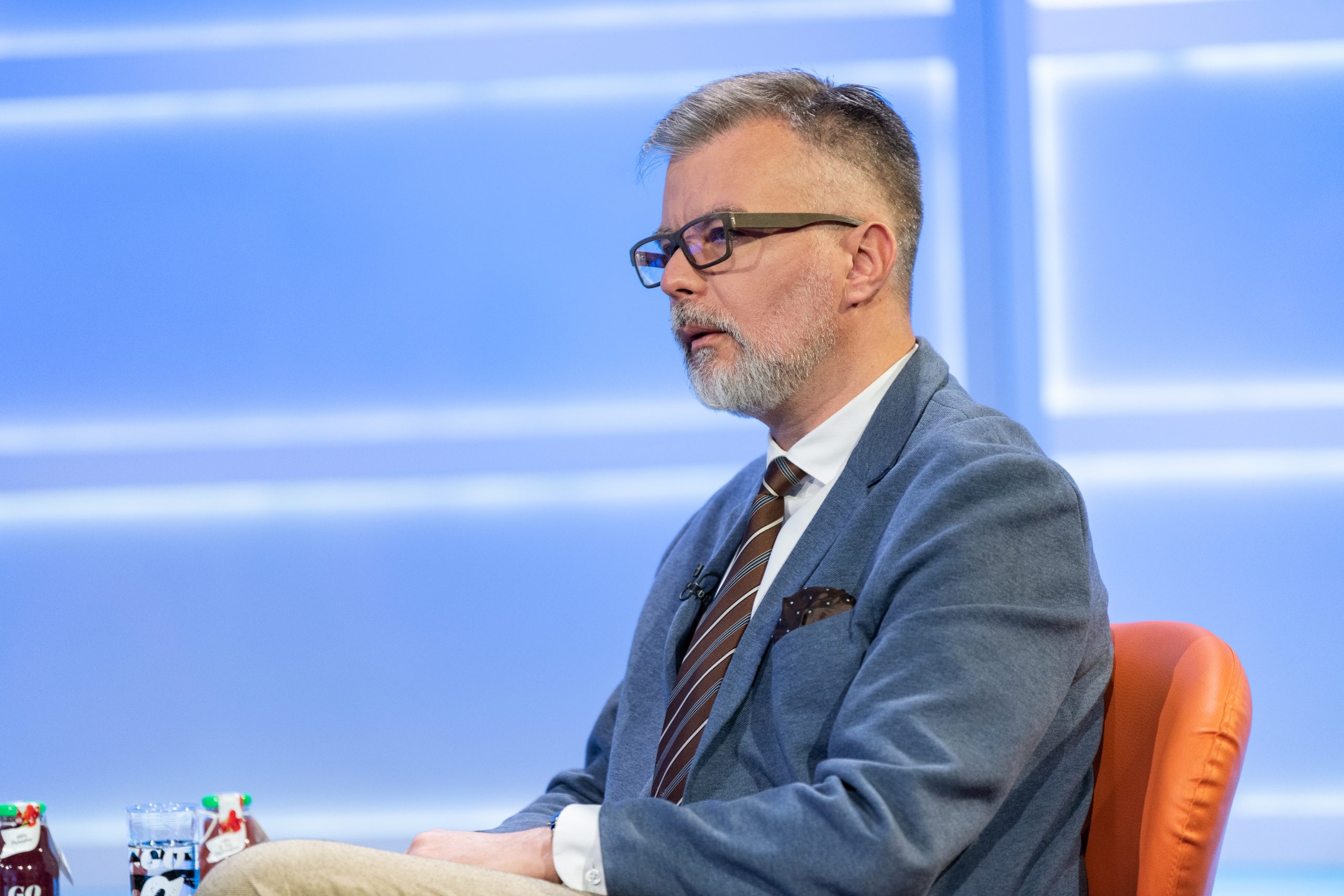 Beograd 21.02.2021. Dejan Ristić, emisija Utisak nedelje Foto: Ivan Dinić/Nova S