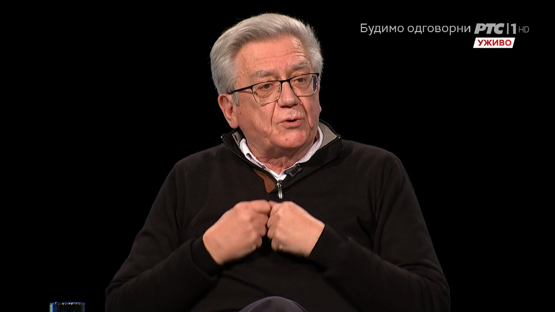 Nikola Nešković, emisija Pesnik panonskog srca, In memoriam Đorđe Balašević Foto: Printscreen/RTS