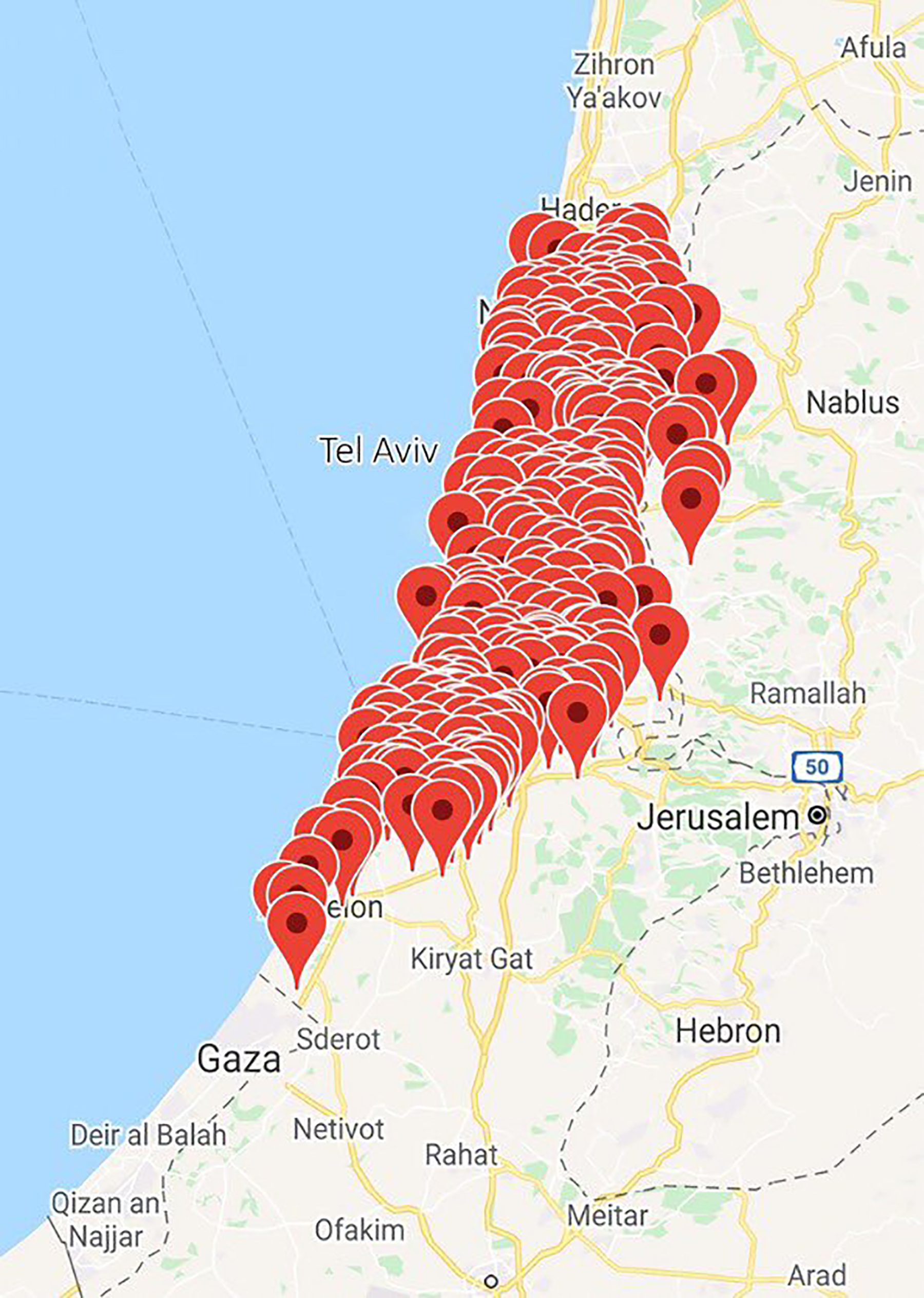 Izrael napad